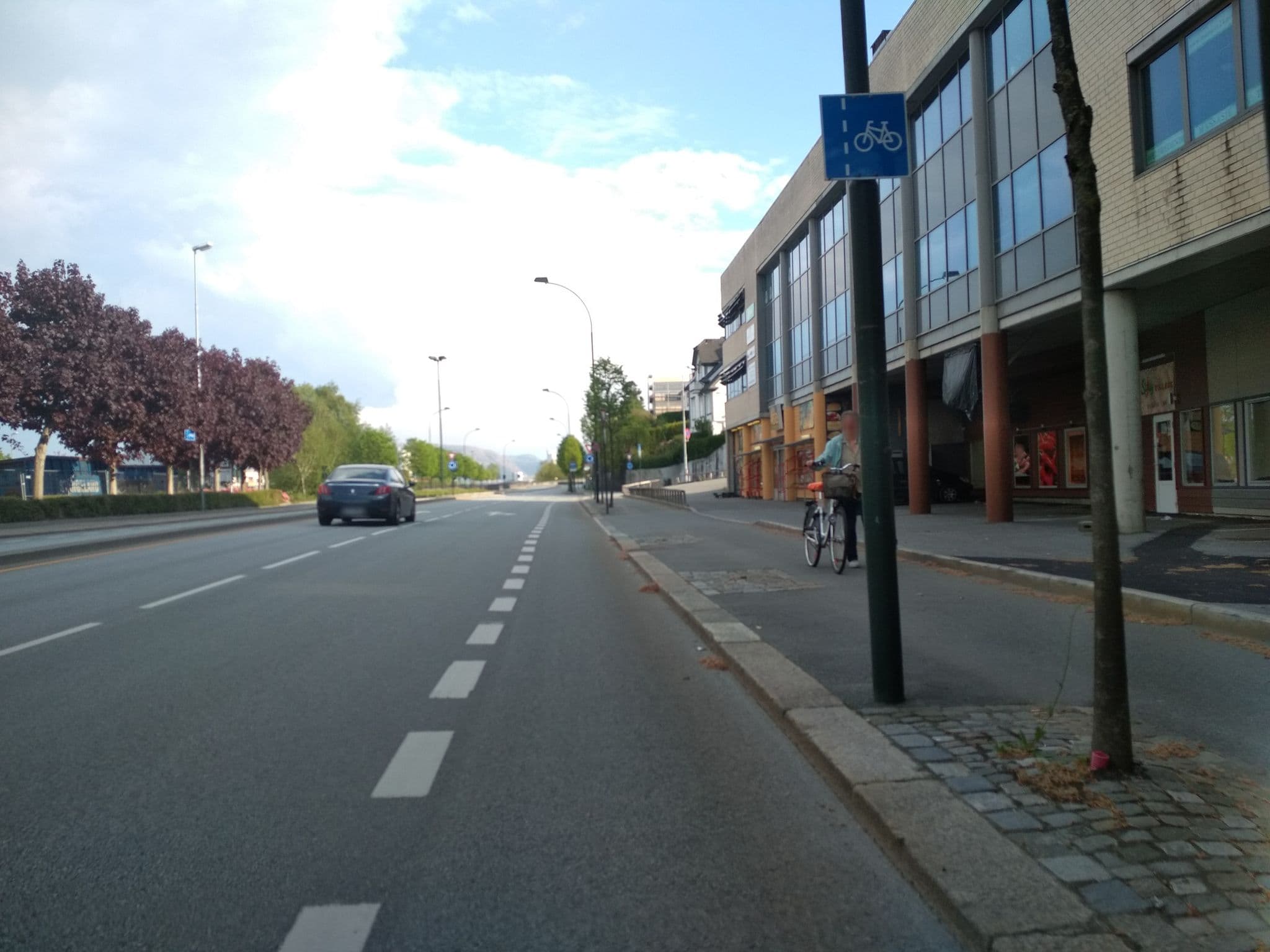 Street view near Myhregaarden Penthouse, Stavanger — © antwelm (CC BY-SA · Mapillary)