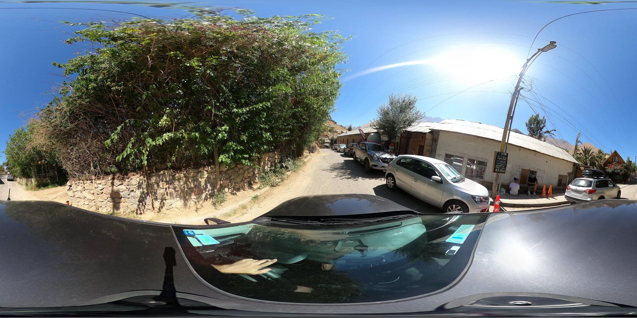 Street view near Cabañas El Tesoro del Elqui, Paiguano — © Kaart_Local (CC BY-SA · Mapillary)