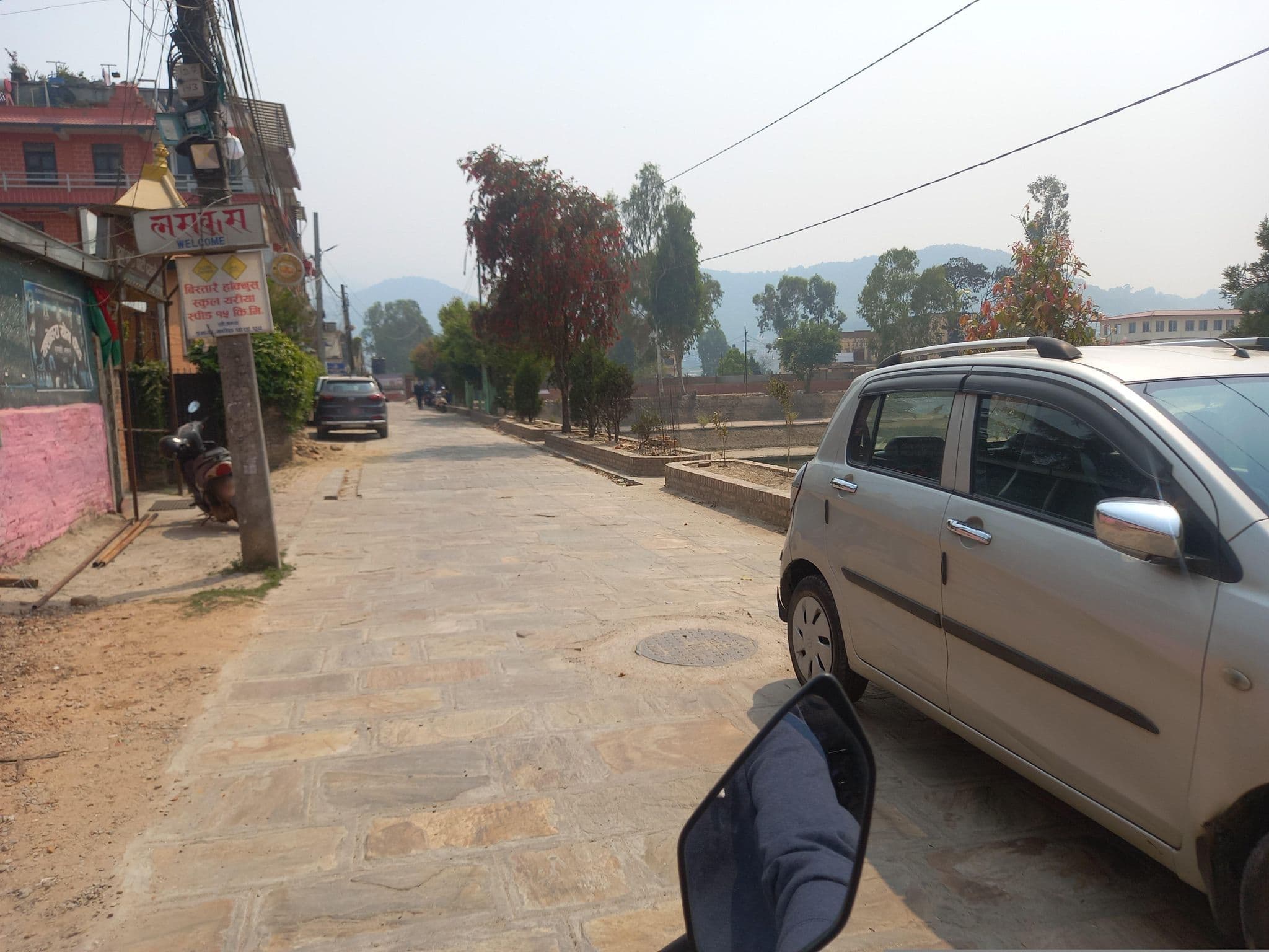 Street view near Krishna House, Madhyapur Thimi — © pranim (CC BY-SA · Mapillary)
