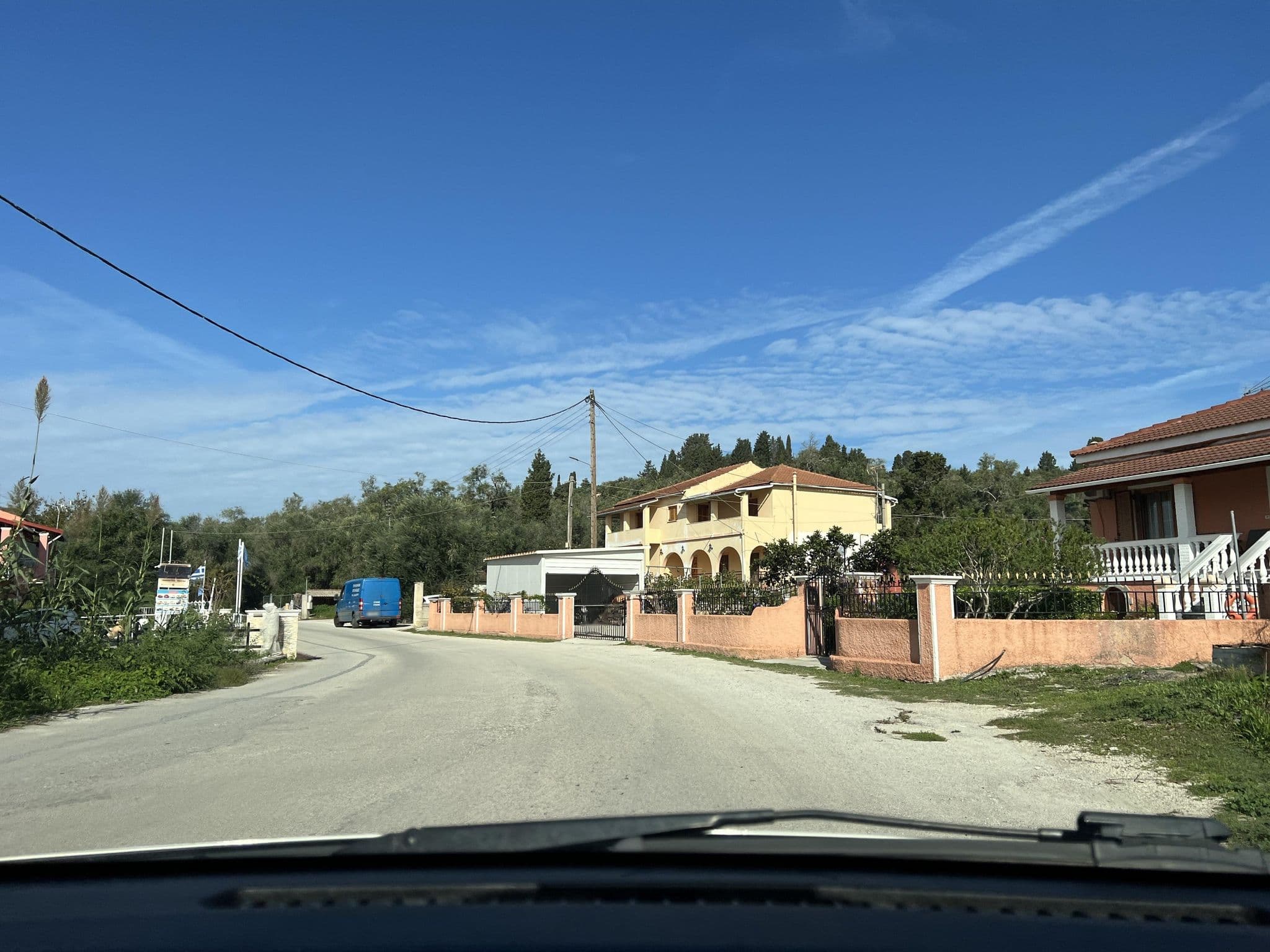 Street view near Regina Hotel Corfu, Perivóli — © VMConsulting (CC BY-SA · Mapillary)