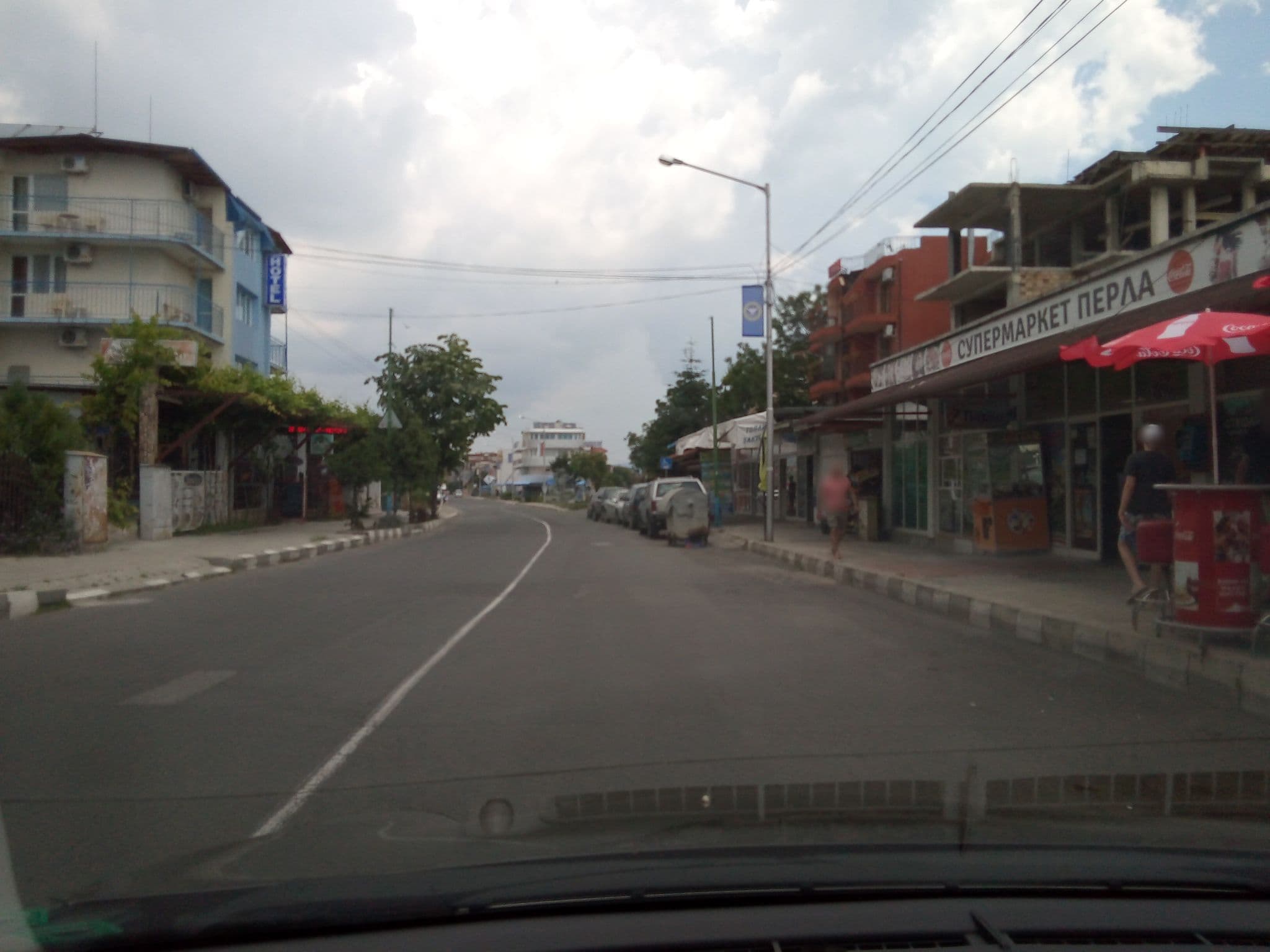 Street view near Хотел и ресторант Авеню / Hotel restaurant AVENUE, Ravda — © micmin1972 (CC BY-SA · Mapillary)