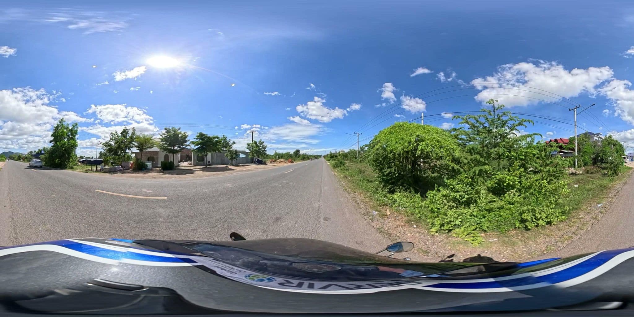 Street view near Samot Khsach Resort II, Andoung Khmaer — © vteck (CC BY-SA · Mapillary)