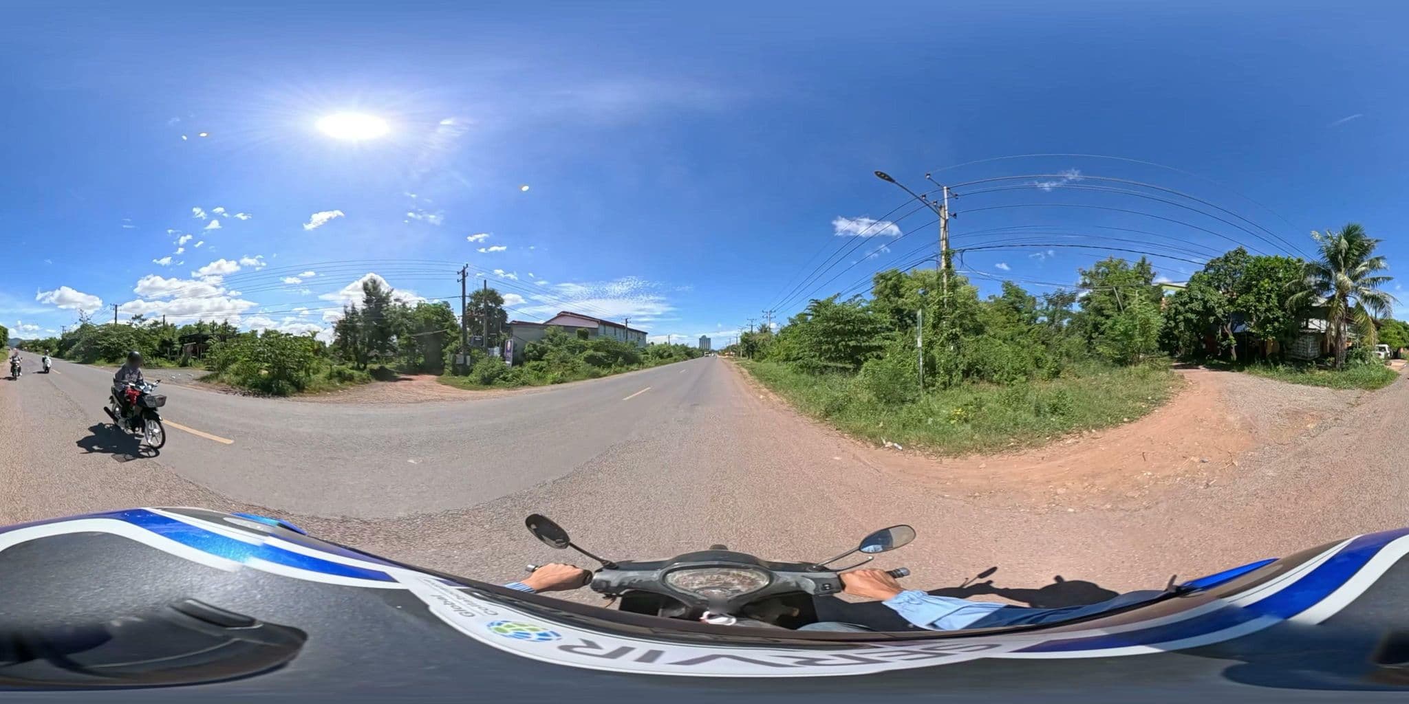 Street view near Moly Resort, Andoung Khmaer — © vteck (CC BY-SA · Mapillary)