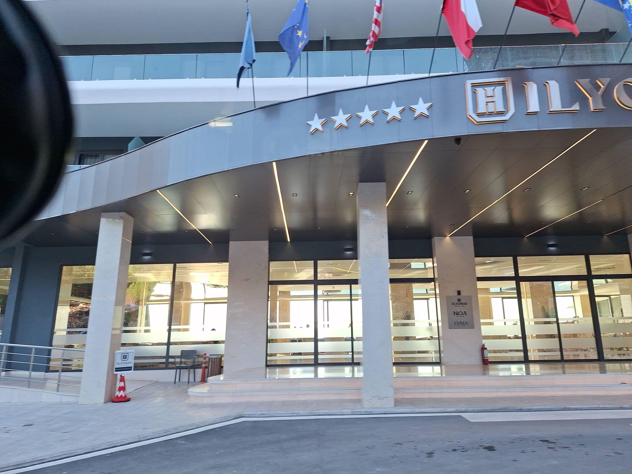 Street view near Ilyonis Hotel & Spa, Shëngjin — © denisju_osm (CC BY-SA · Mapillary)
