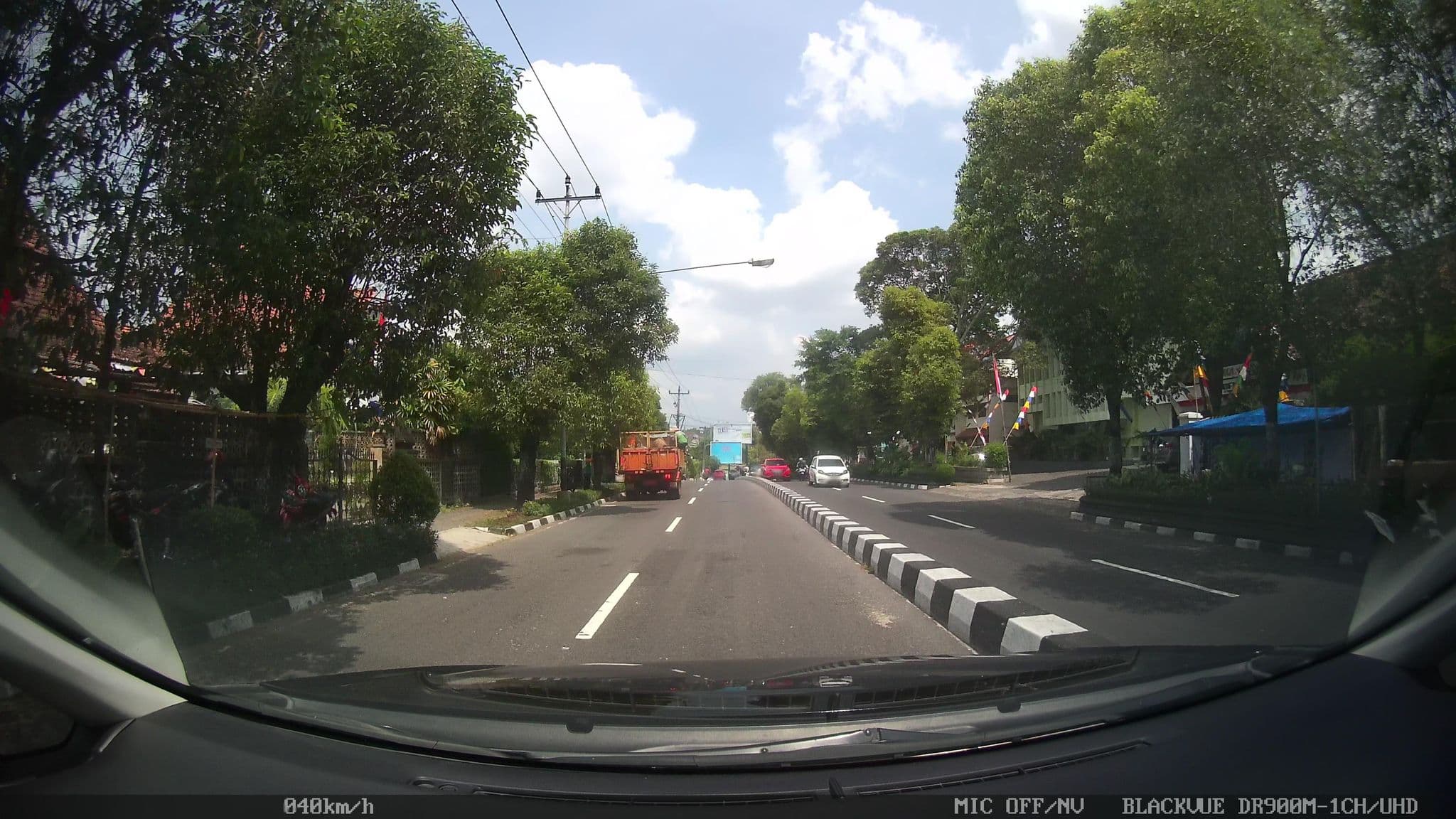 Street view near Hotel Sekar Ayu, Yogyakarta