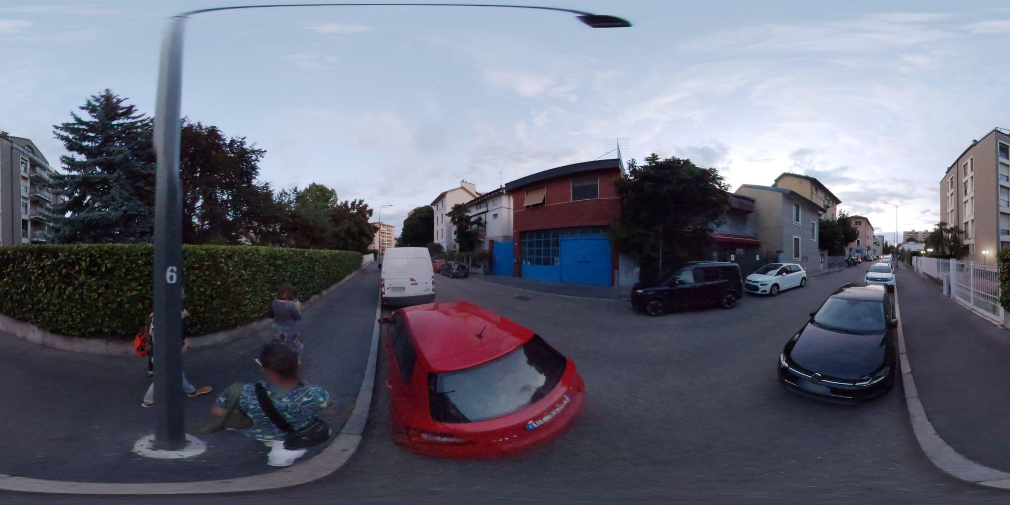 Street view near Al 20 Guest House, Quartiere Otto — © mapconcierge (CC BY-SA · Mapillary)