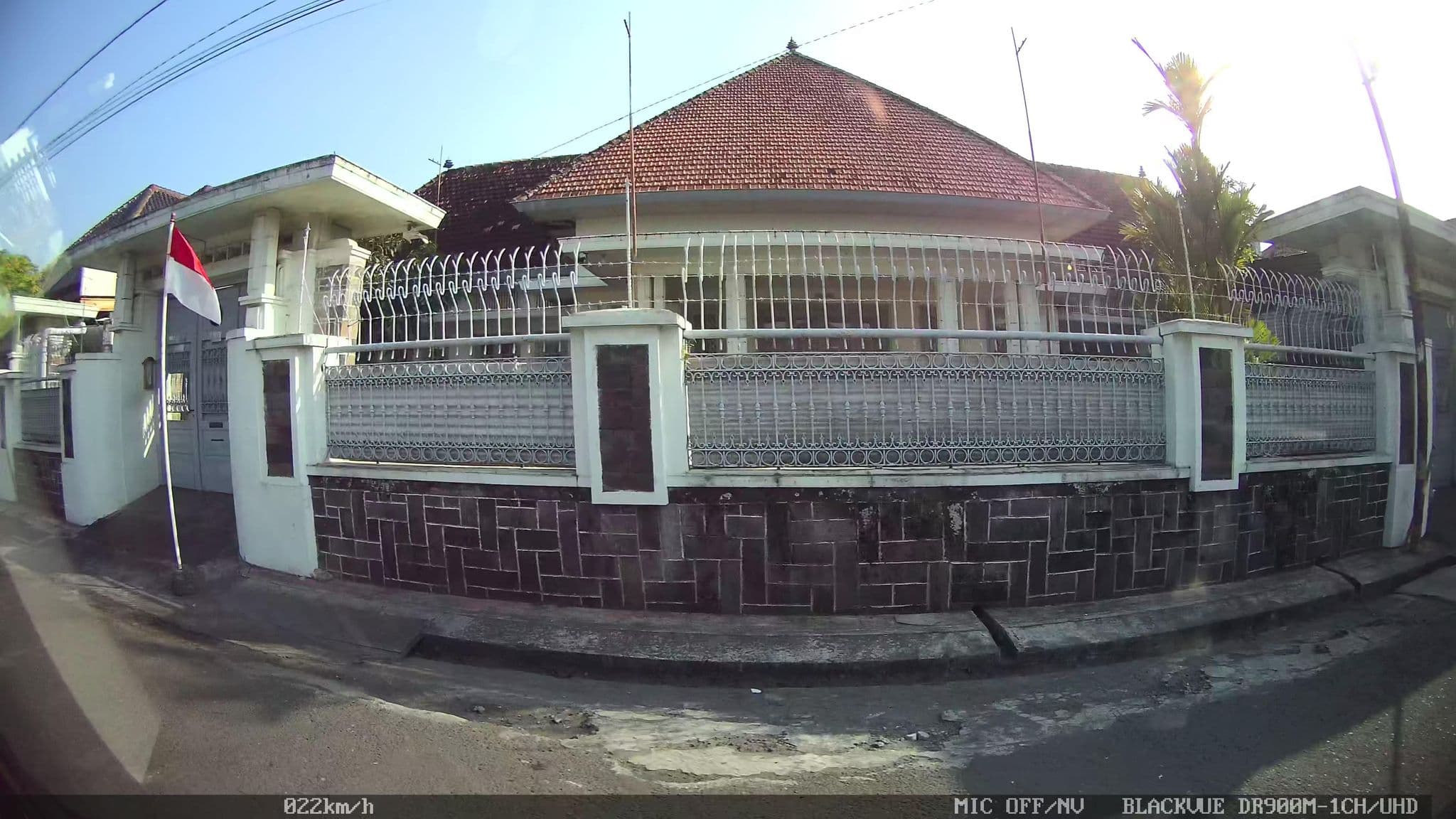 Street view near The Cozy Nest, Yogyakarta