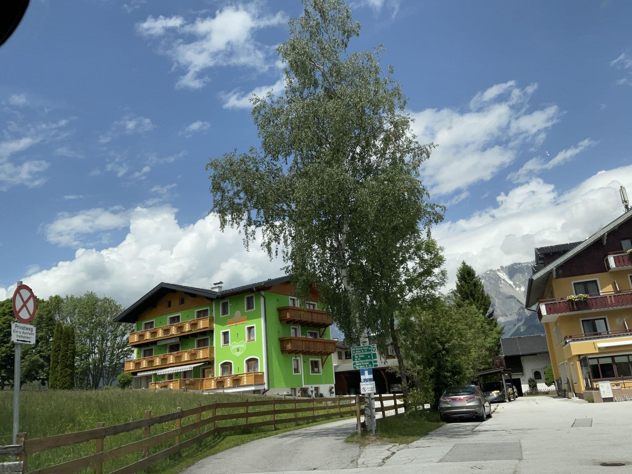 Street view near Hubertusheim, Schladming