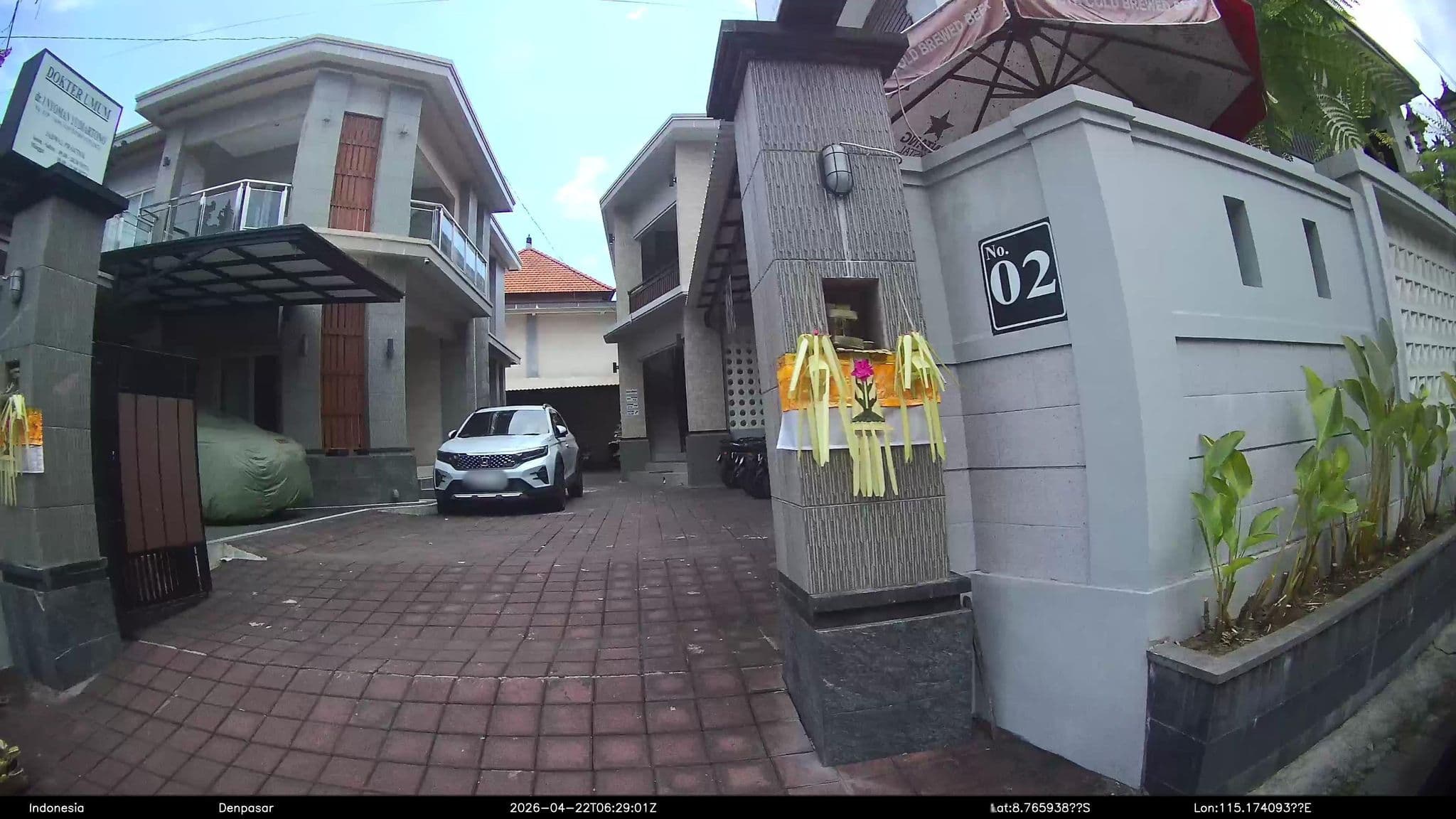 Street view near Balisee Apartment, Jimbaran