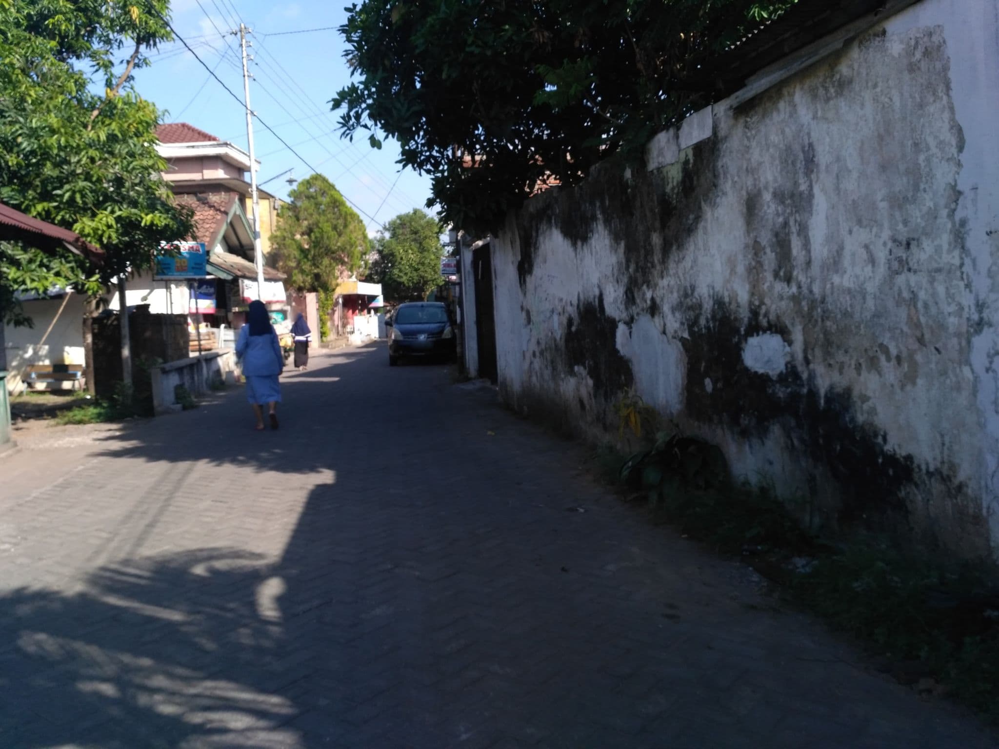 Street view near Pondok Abimanyu, Yogyakarta