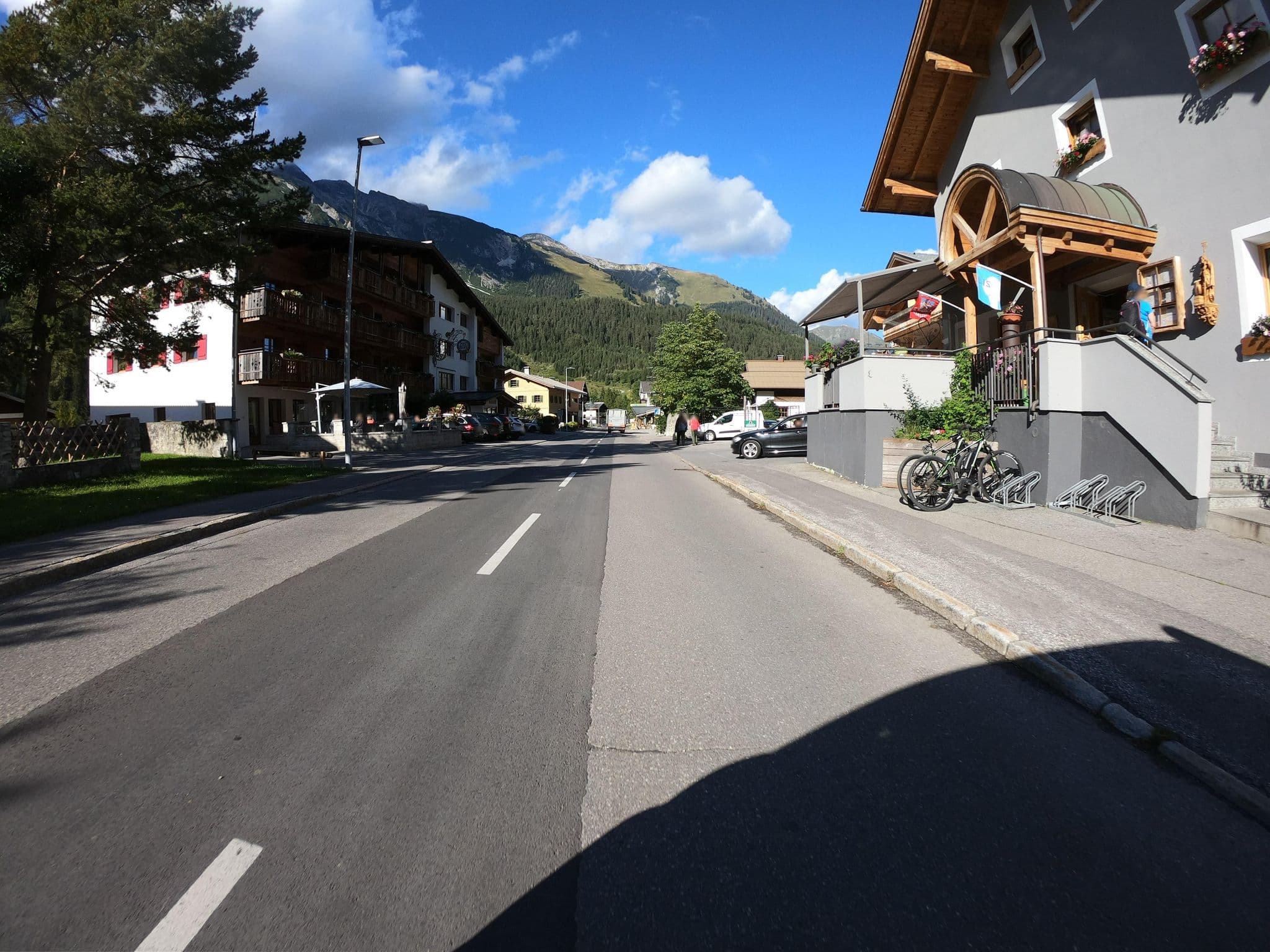 Street view near Haus Alpenblick, Pettneu