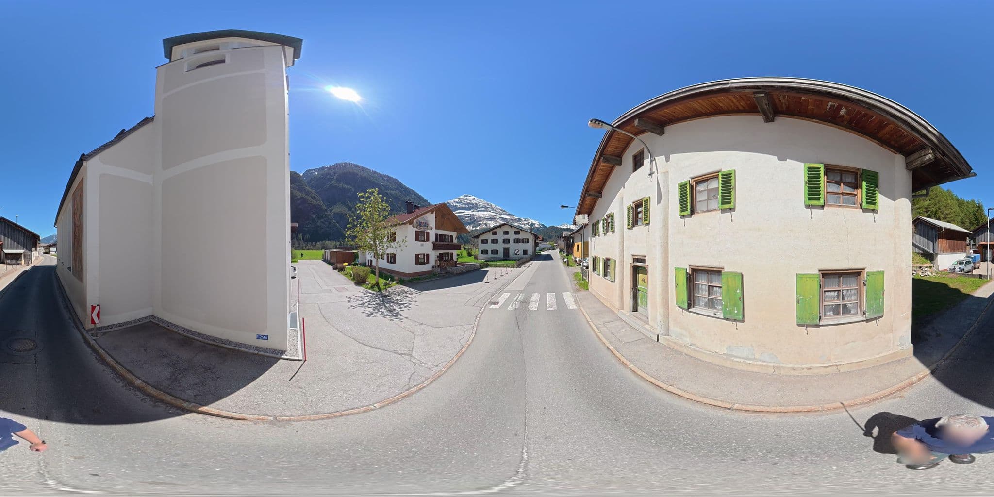 Street view near Haus Hanni, Pettneu
