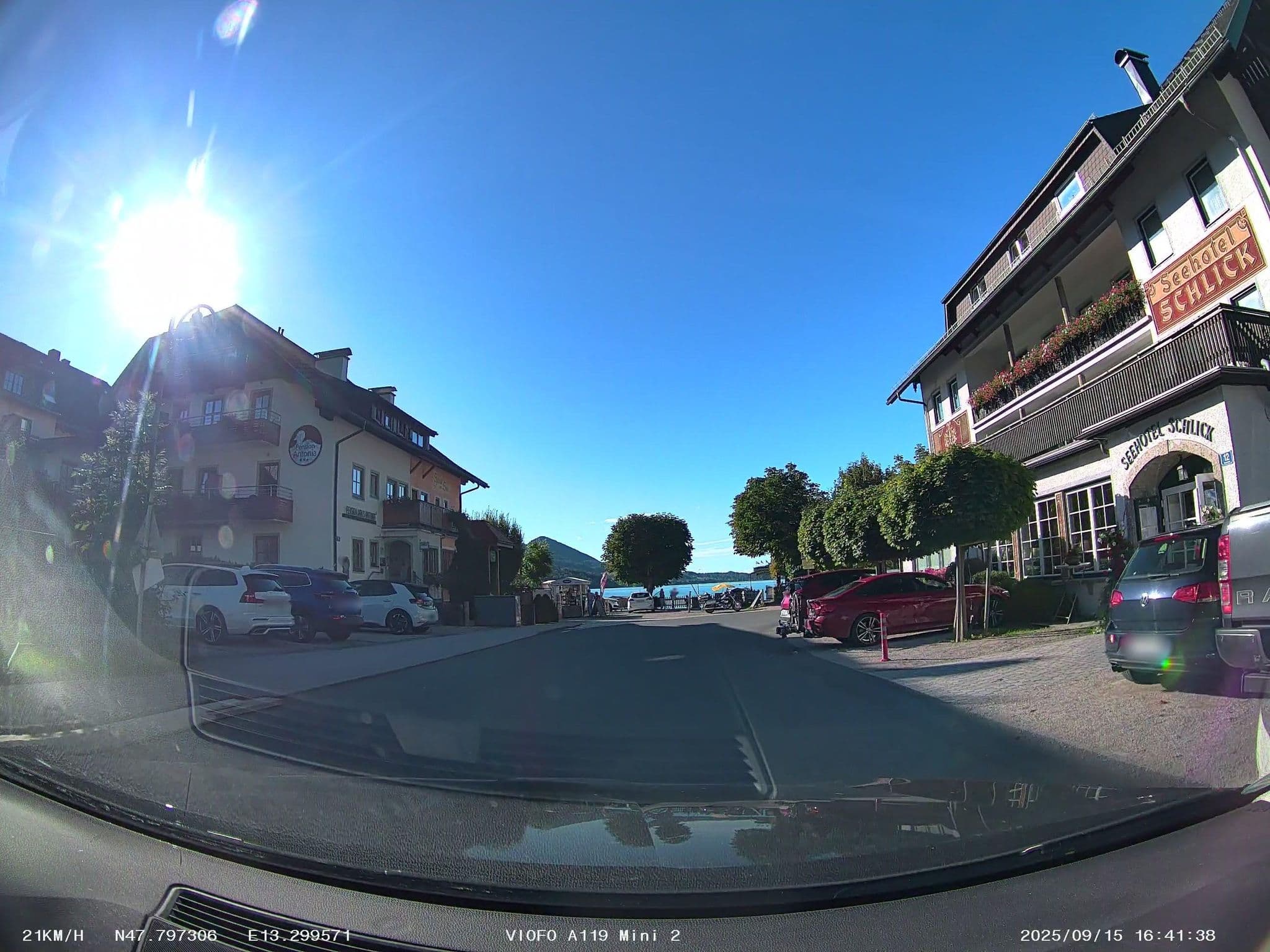 Street view near Seehotel Schlick, Fuschl am See — © soulcover (CC BY-SA · Mapillary)