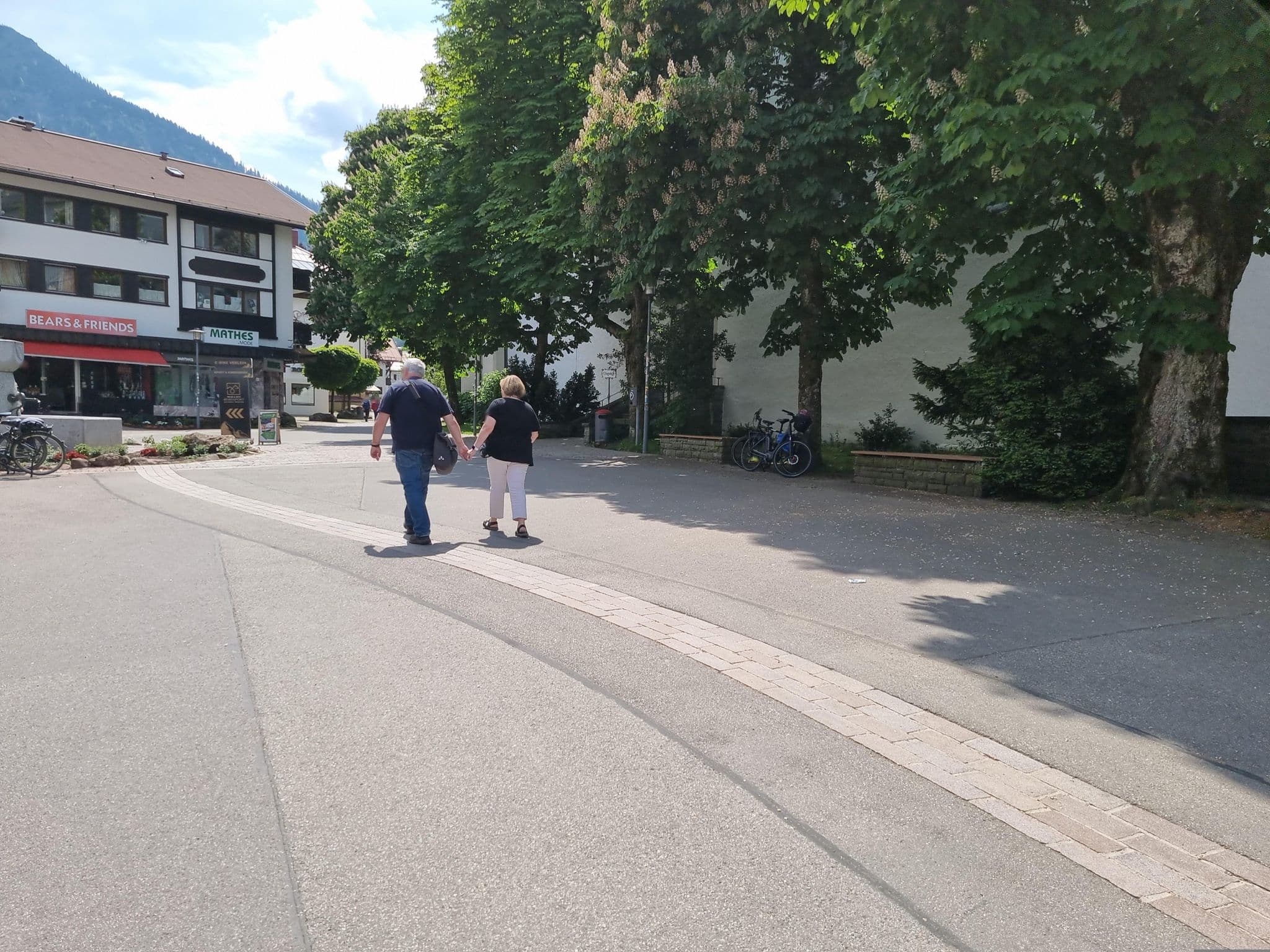 Street view near Mohren, Oberstdorf