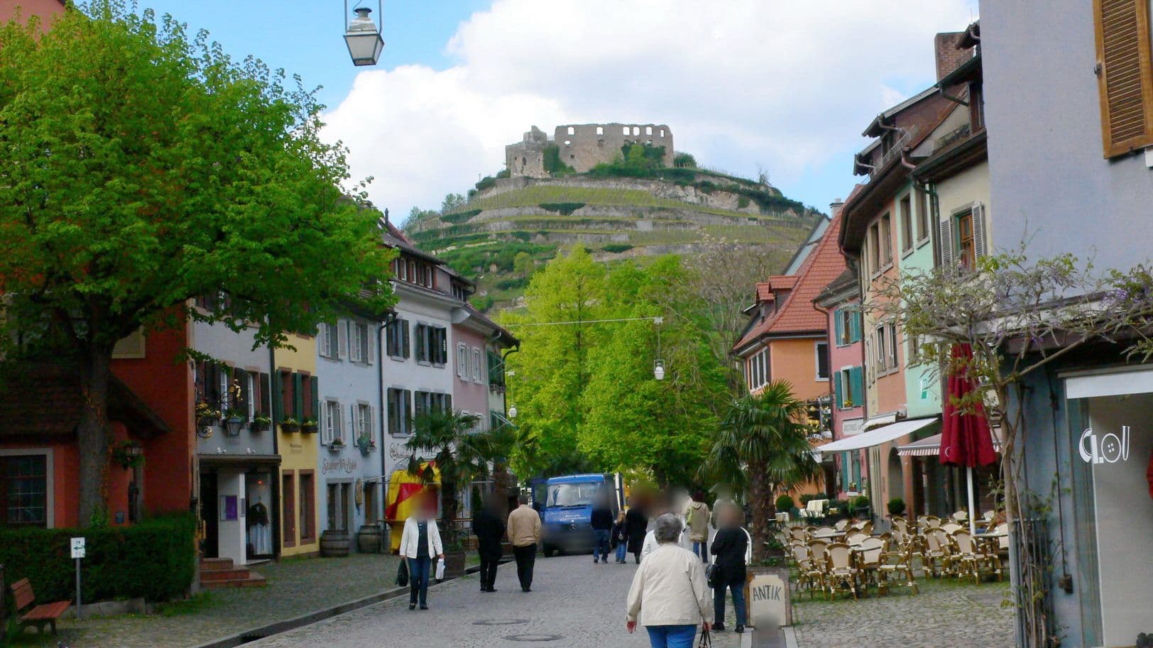 Street view near Die Krone, Sulzburg — © voltadino (CC BY-SA · Mapillary)