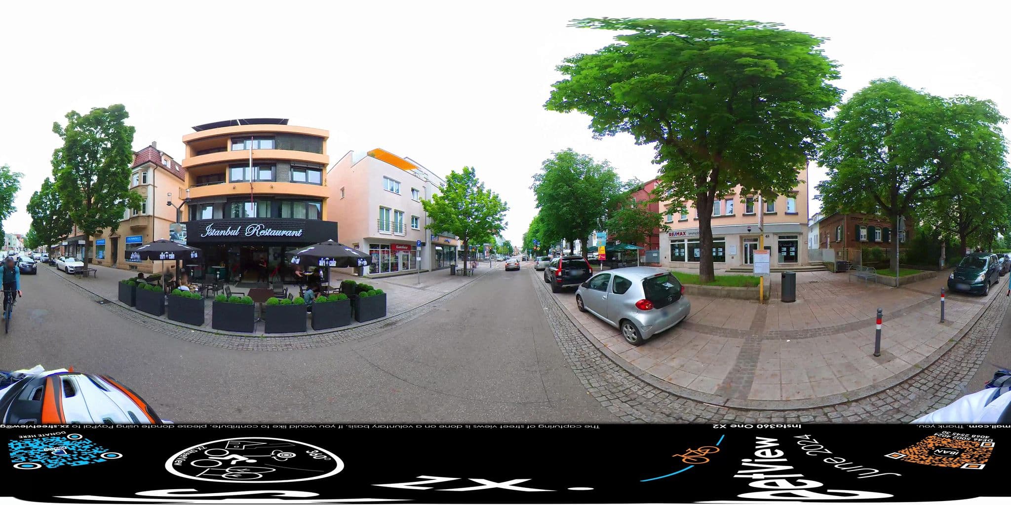 Street view near Alpha, Stuttgart Feuerbach — © ZXStreetview (CC BY-SA · Mapillary)