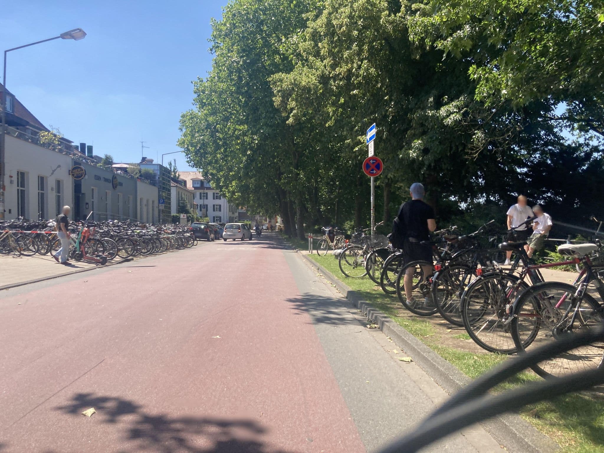 Street view near Agora, Münster — © Morina (CC BY-SA · Mapillary)