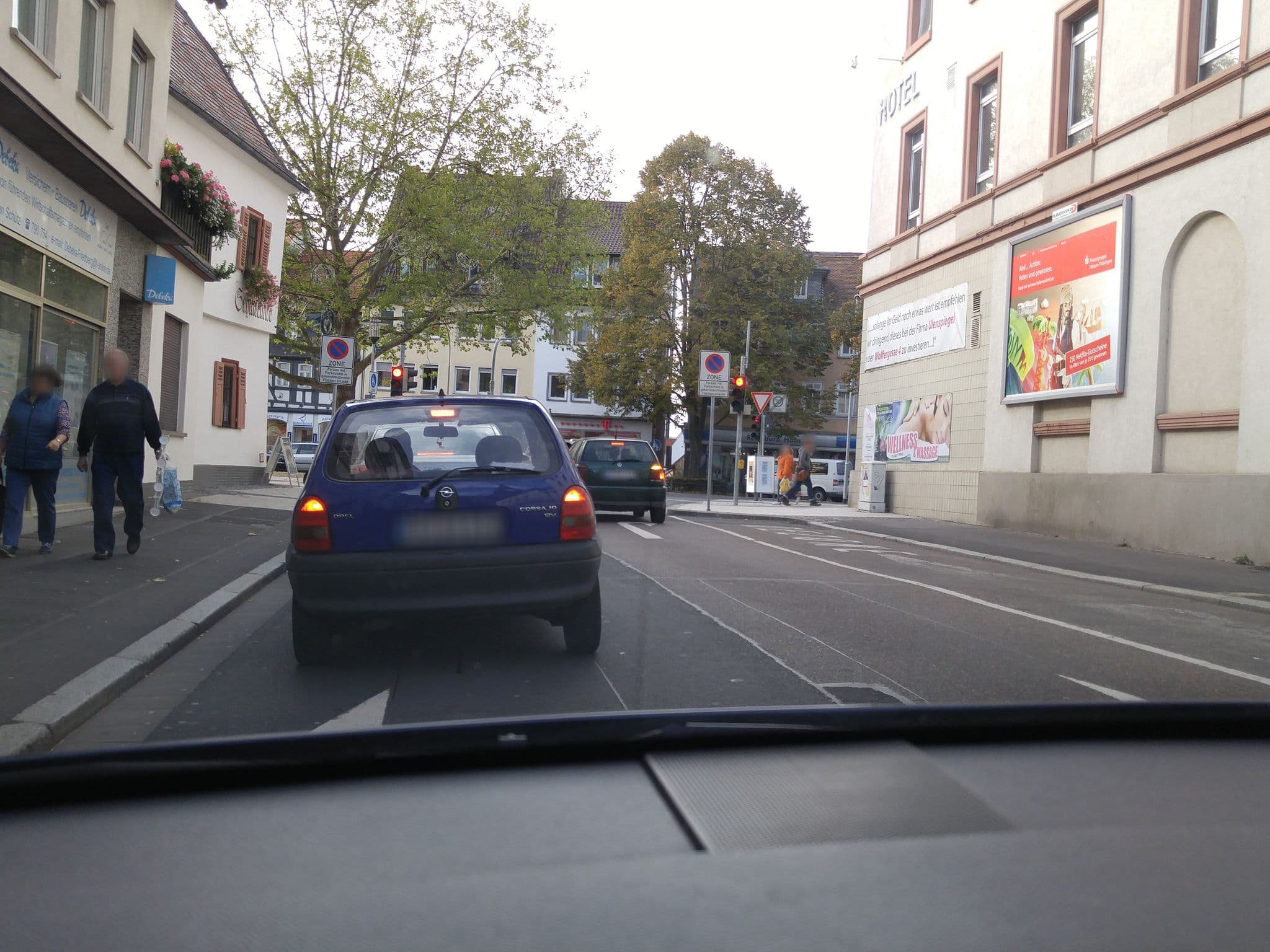 Street view near Hotel Trapp, Bad Nauheim — © scg1176 (CC BY-SA · Mapillary)