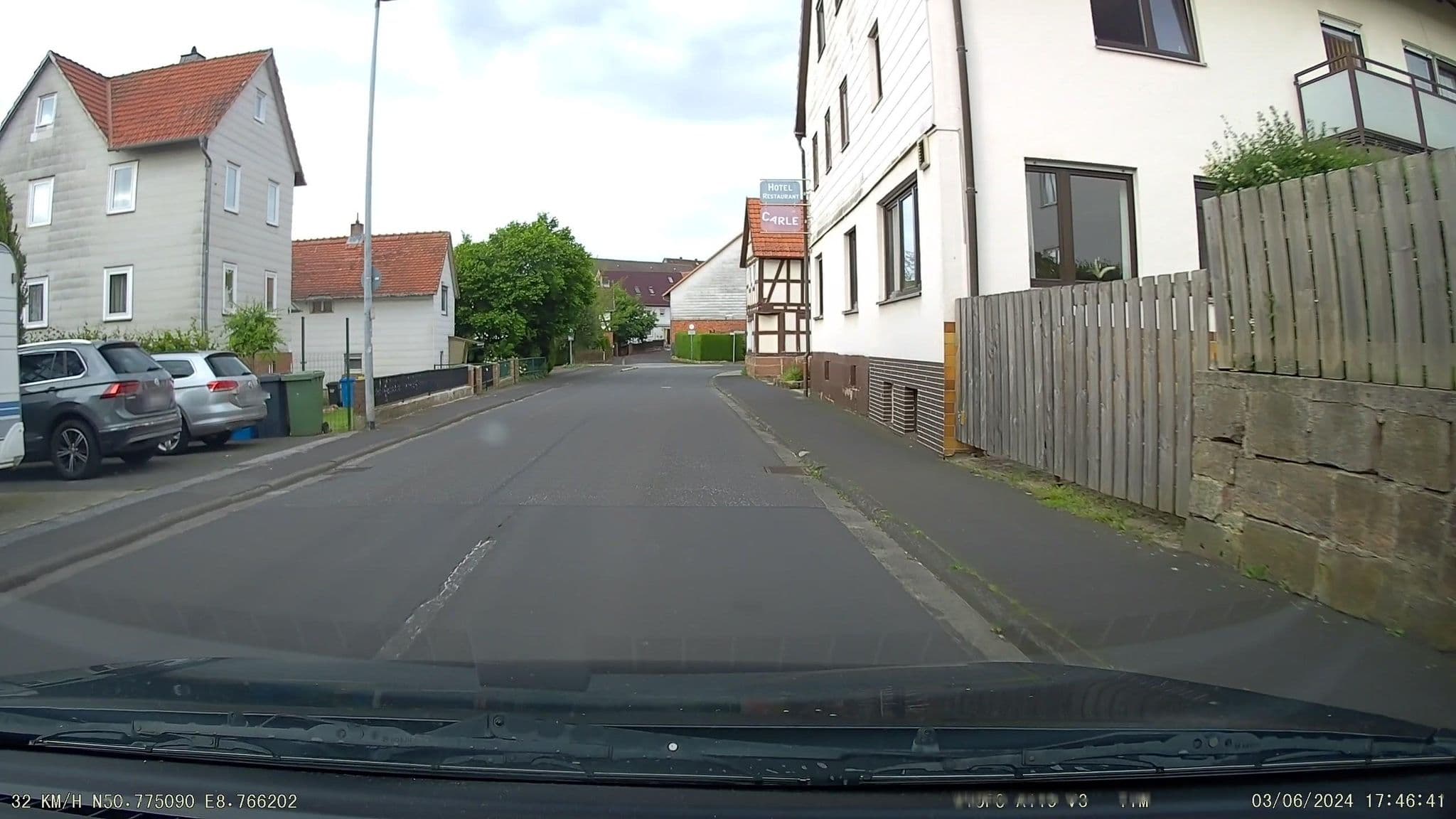 Street view near Hotel-Restaurant Carle, Marburg an der Lahn — © tim3003 (CC BY-SA · Mapillary)
