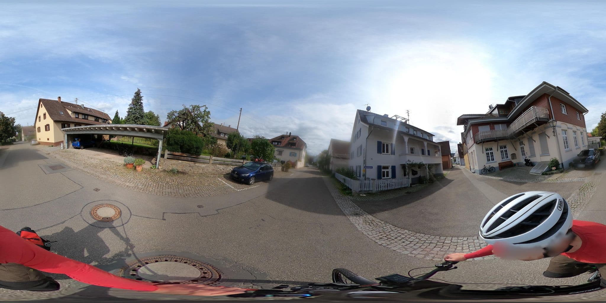 Street view near Gästehaus Ortlieb, Sulzburg — © RadNETZ (CC BY-SA · Mapillary)