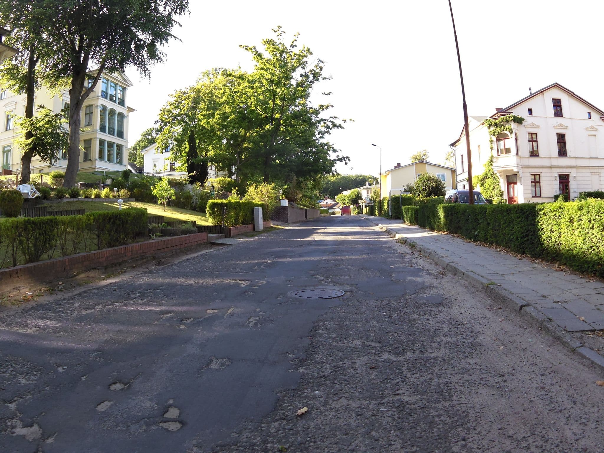 Street view near Haus Zander, Seebad Heringsdorf