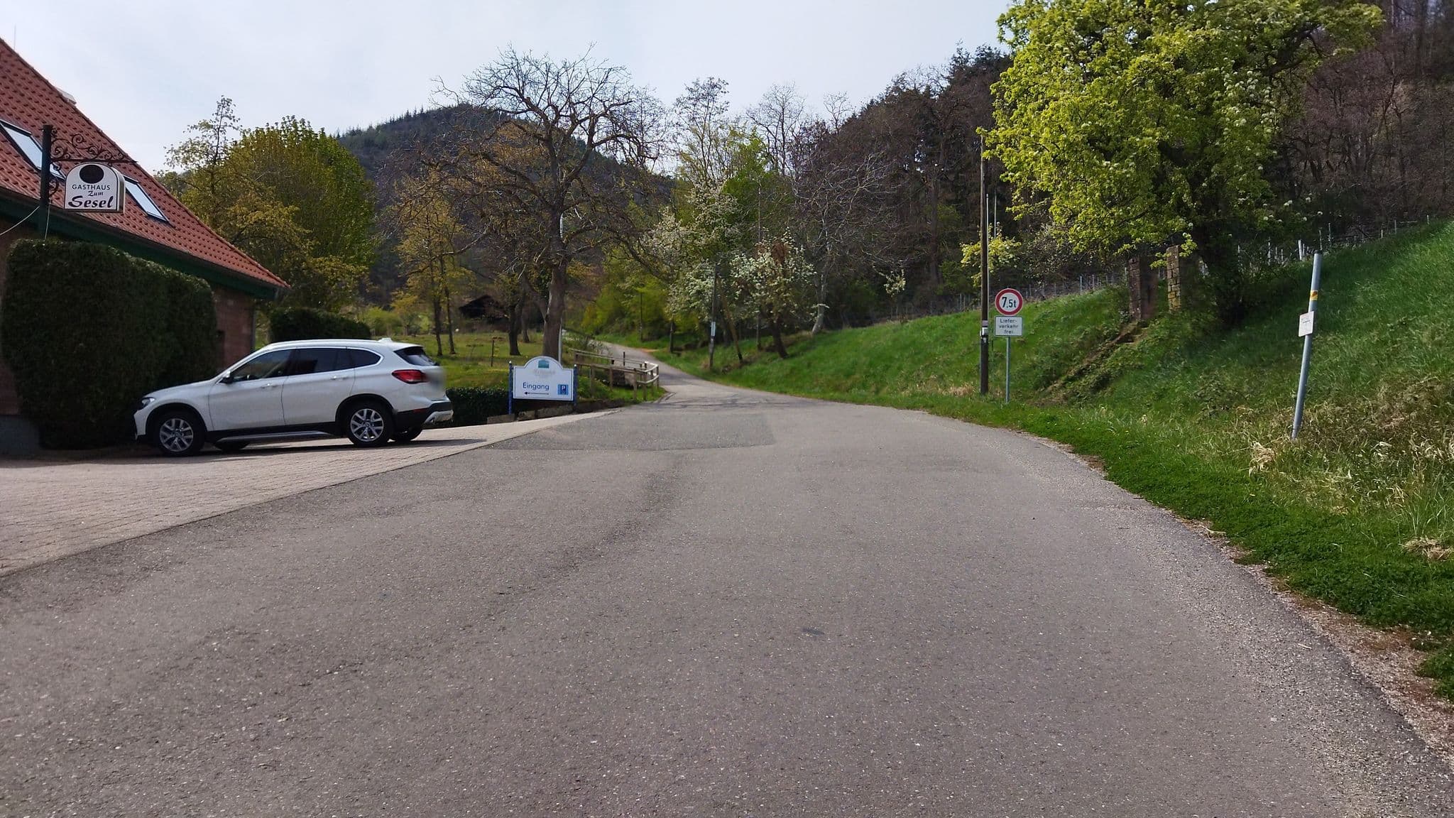 Street view near Wohlfühlhotel Alte Rebschule, Rhodt unter Rietburg — © changchun1 (CC BY-SA · Mapillary)