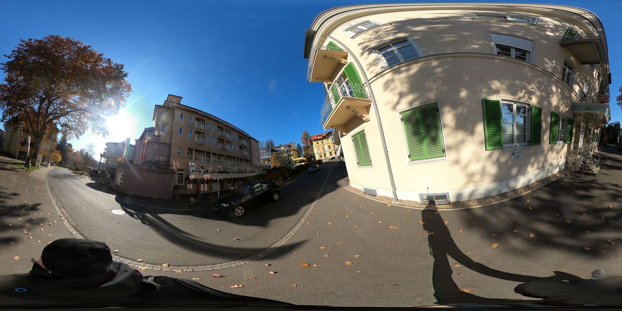Street view near Hotel Allmer, Bad Gleichenberg — © aceini (CC BY-SA · Mapillary)