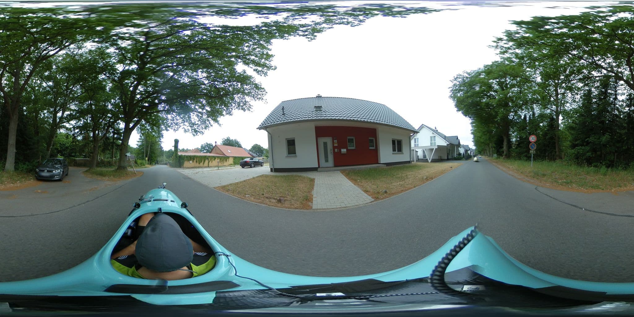 Street view near Residenz am Krakower See, Krakow am See — © peewee32 (CC BY-SA · Mapillary)