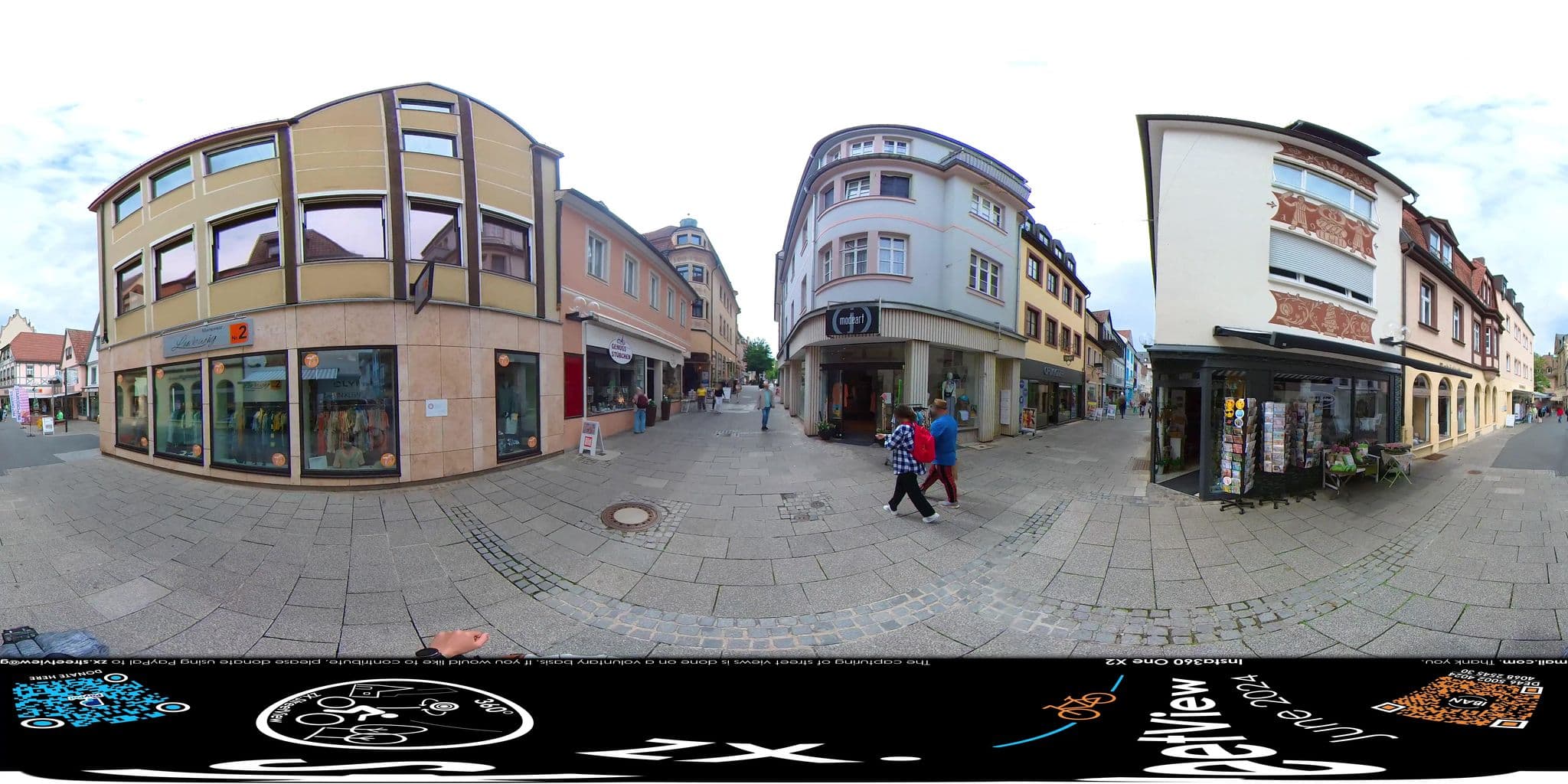Street view near Pension Münchner Kindl, Bad Kissingen — © ZXStreetview (CC BY-SA · Mapillary)