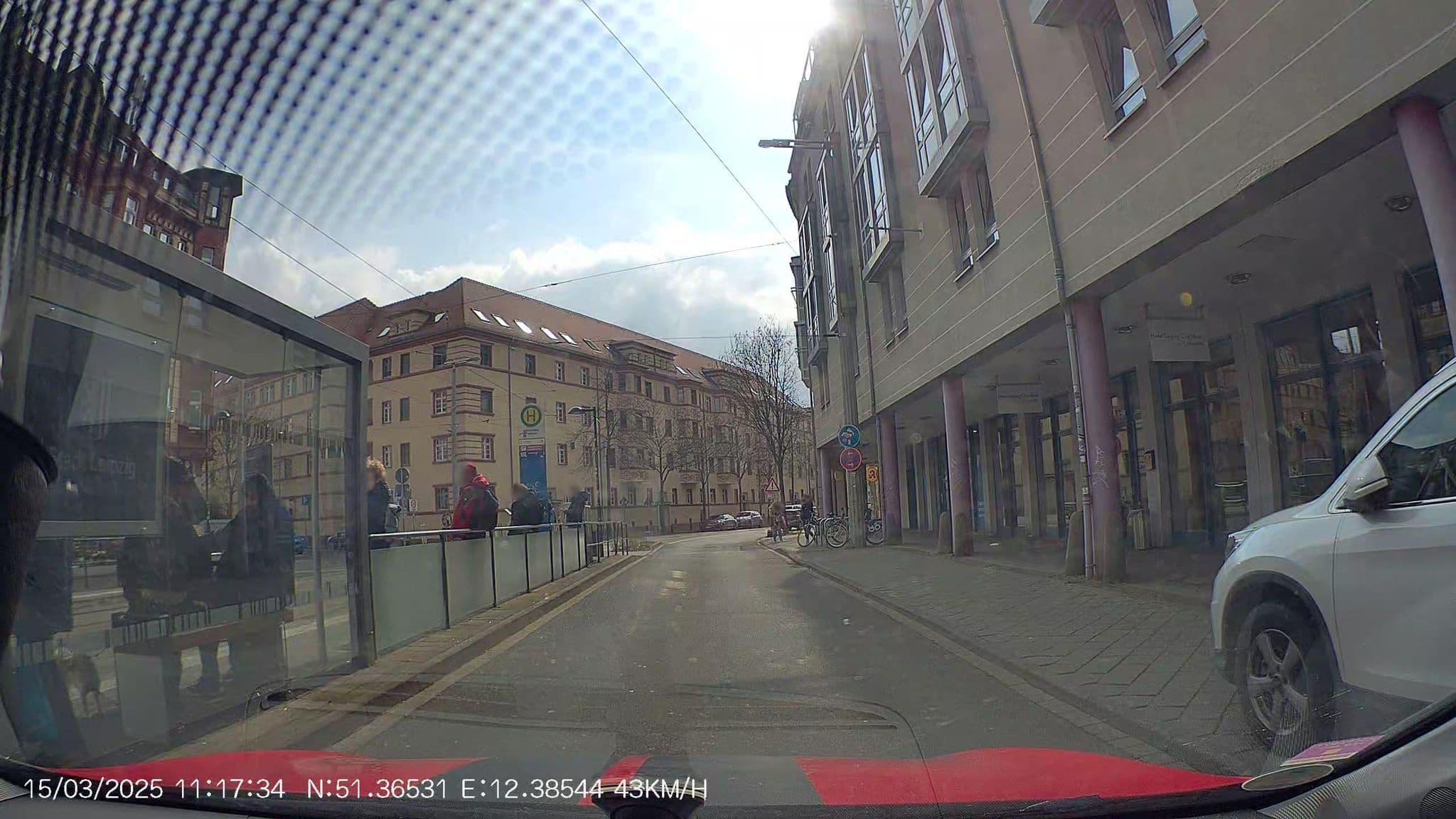 Street view near Hotel Leipzig City Nord by Campanile, Gohlis — © AR88 (CC BY-SA · Mapillary)