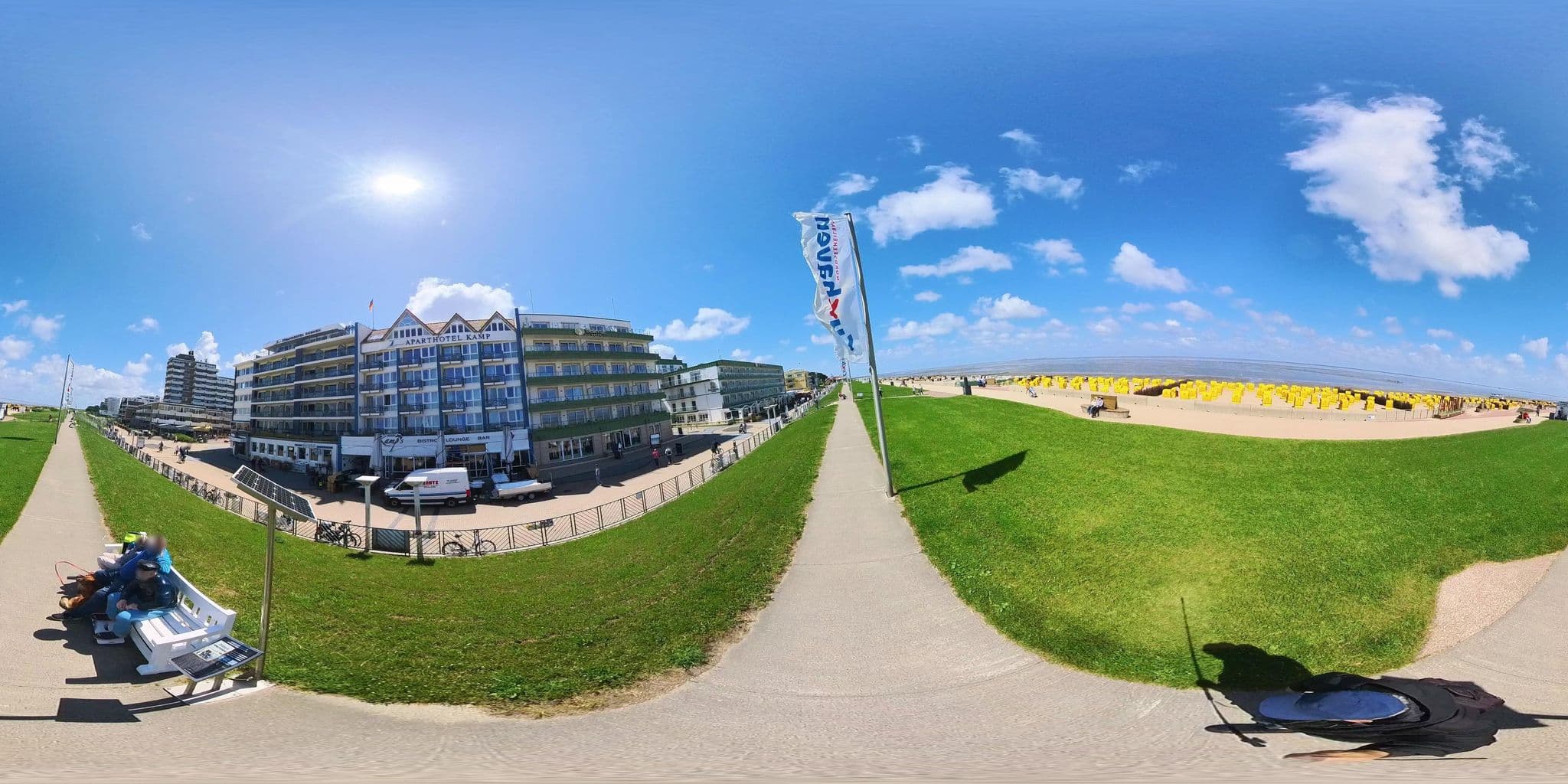 Street view near Aparthotel Kamp, Cuxhaven
