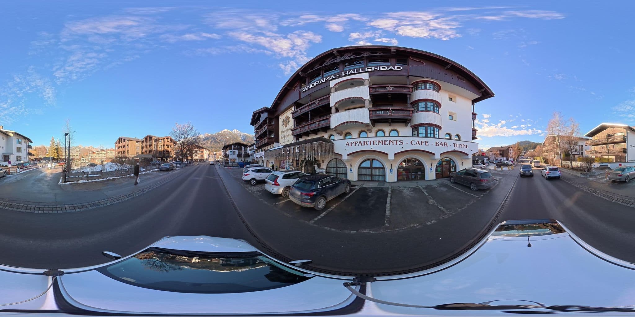 Street view near Das Kaltschmid, Seefeld in Tirol