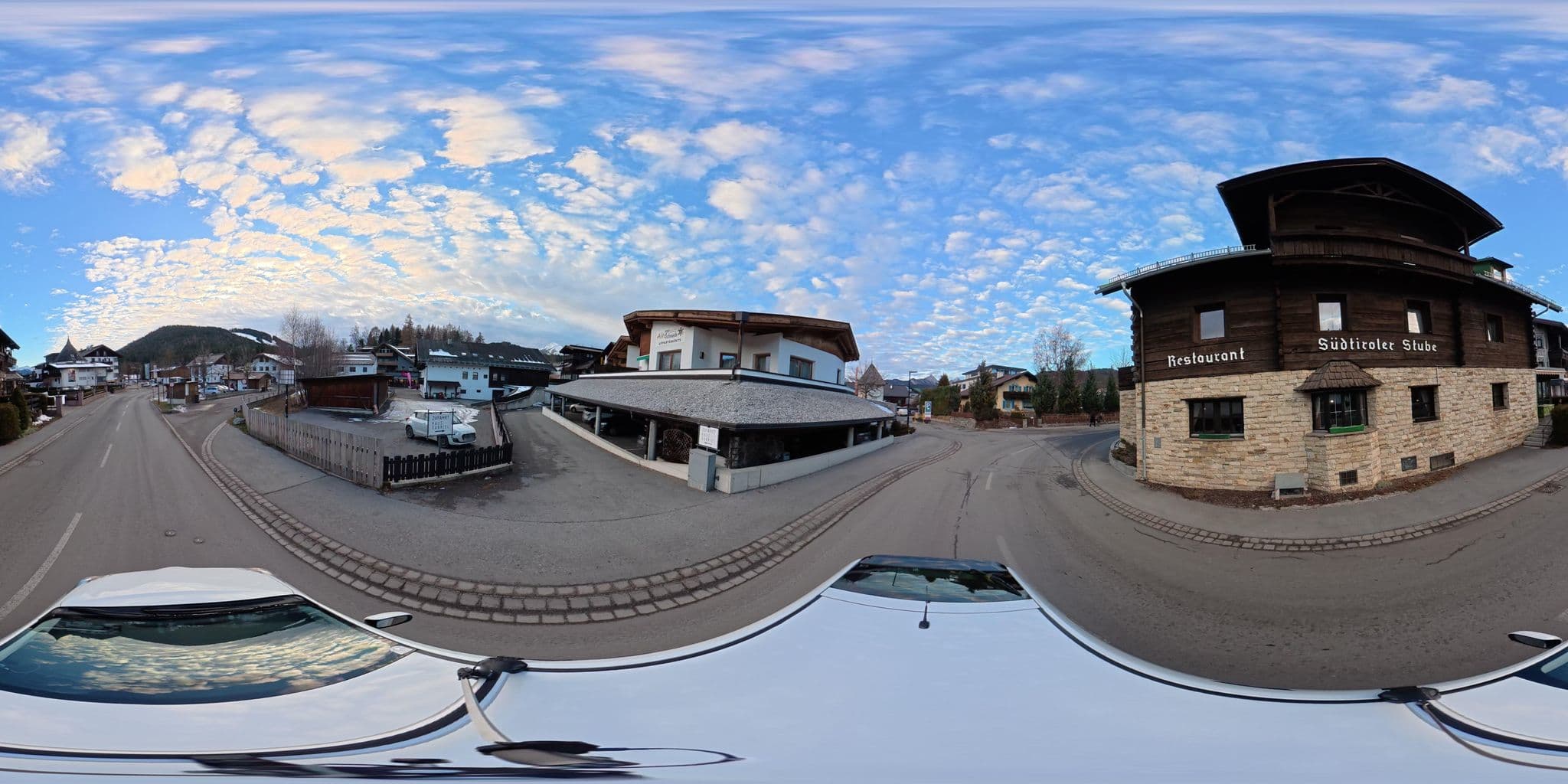 Street view near Hotel Haymon, Seefeld in Tirol