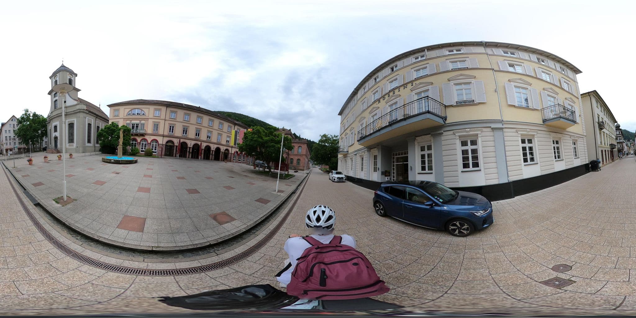 Street view near Mokni’s Palais Hotel & SPA (Rossini), Bad Wildbad — © Planungsgesellschaft_RV-K (CC BY-SA · Mapillary)