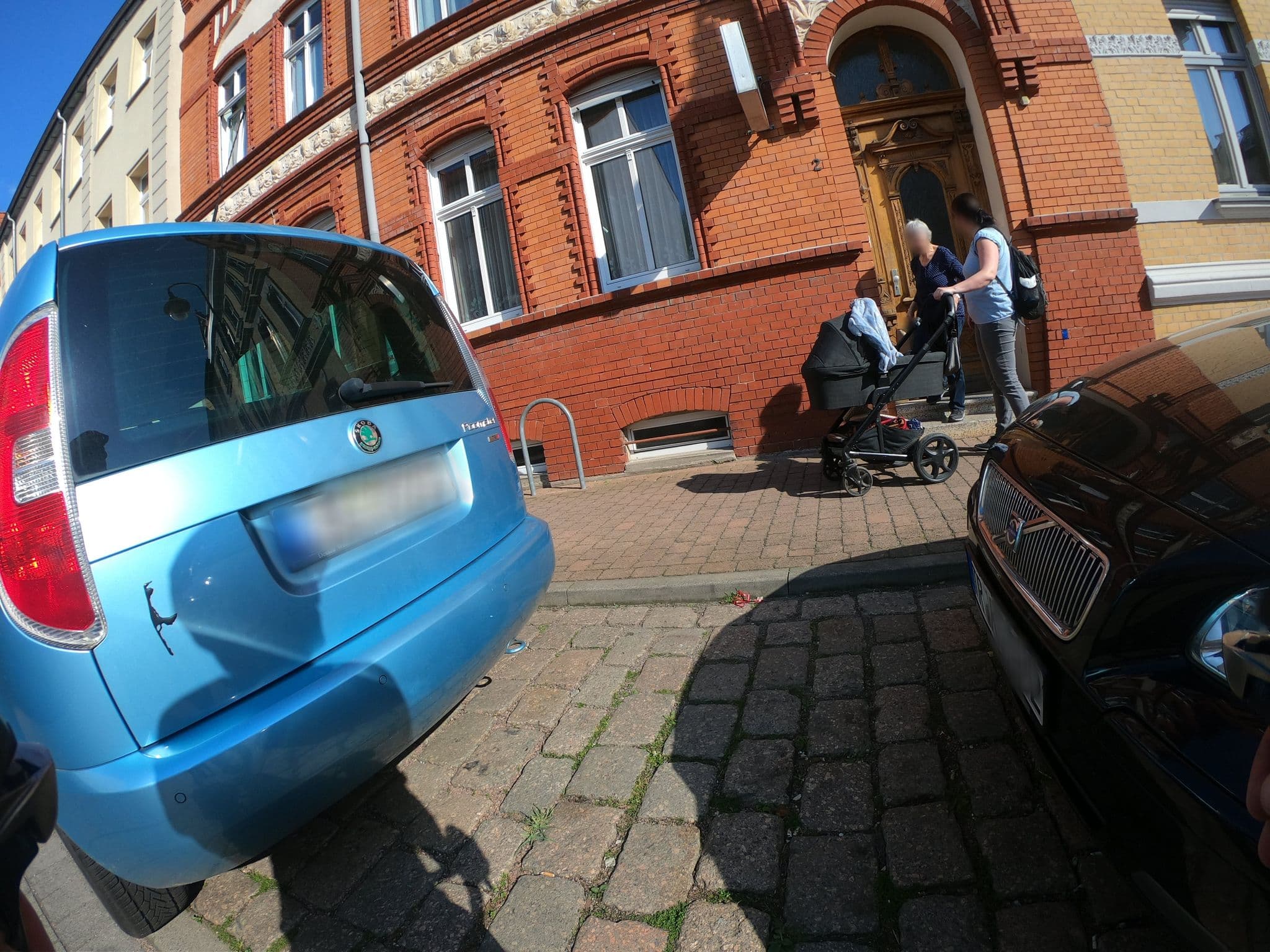 Street view near Pension Nord, Dessau — © tobiaso (CC BY-SA · Mapillary)