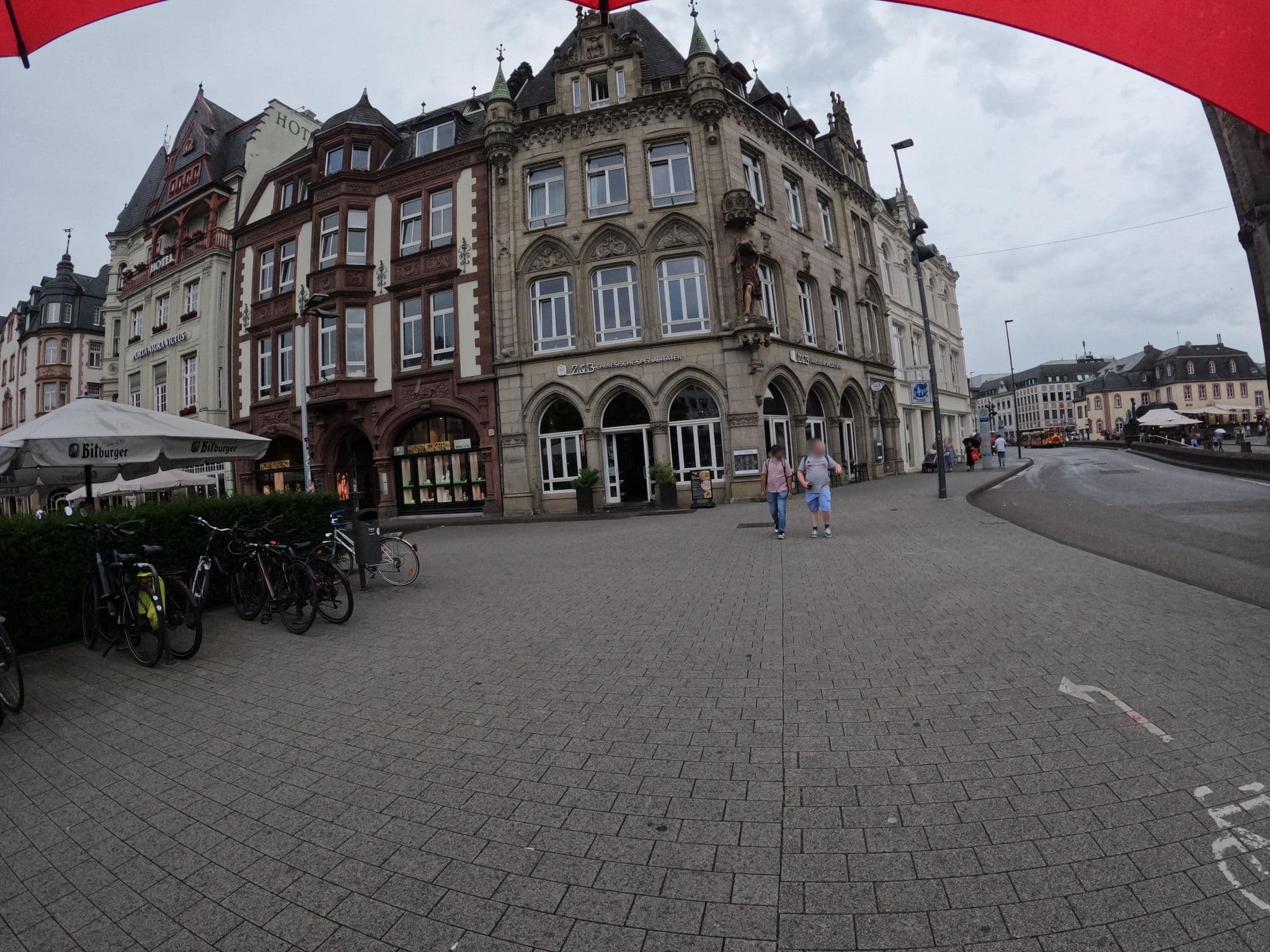Street view near Z&B Hotel, Trier — © vinisa (CC BY-SA · Mapillary)