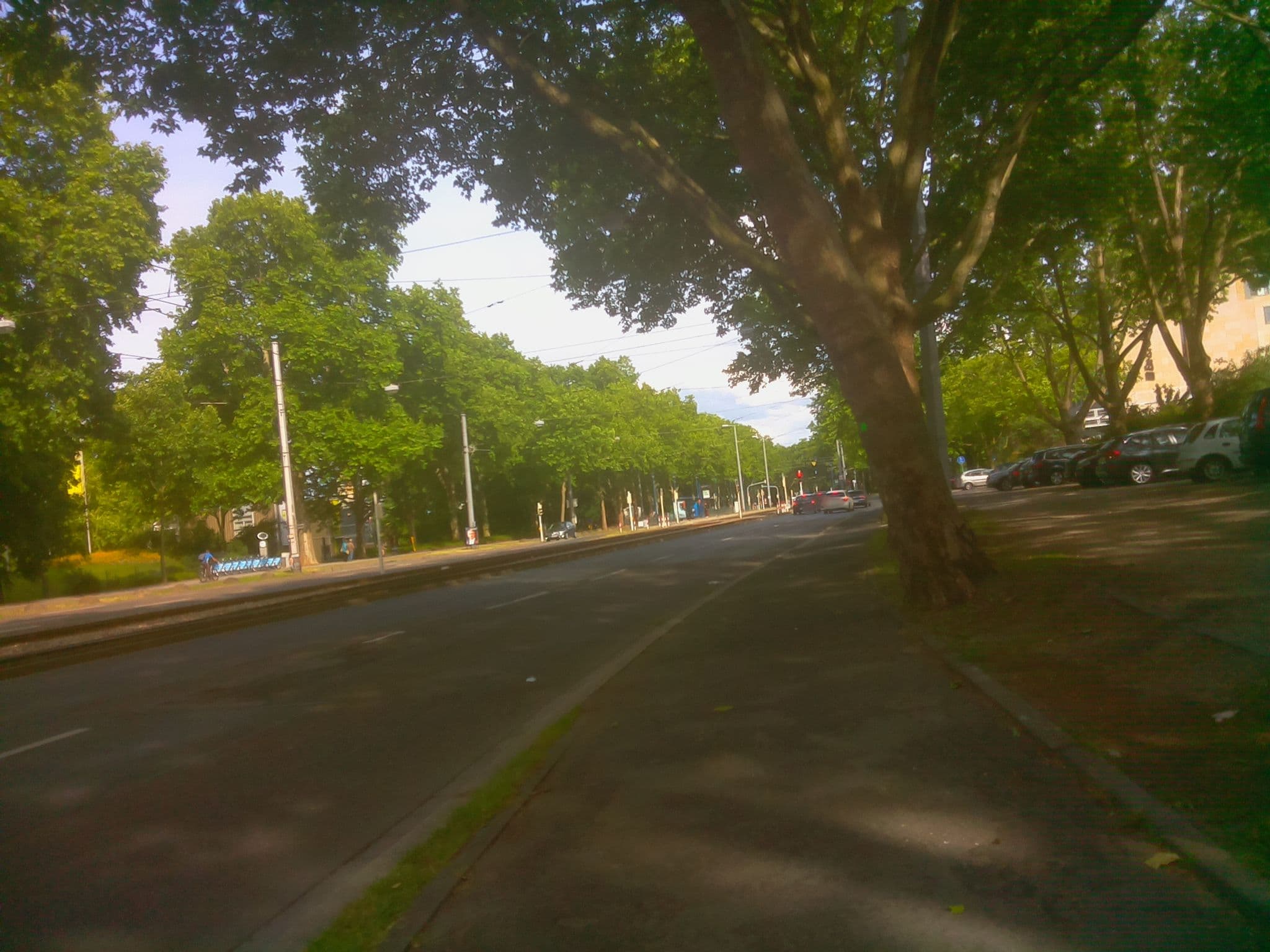 Street view near Mercure Am Friedensplatz, Mannheim — © ramap (CC BY-SA · Mapillary)