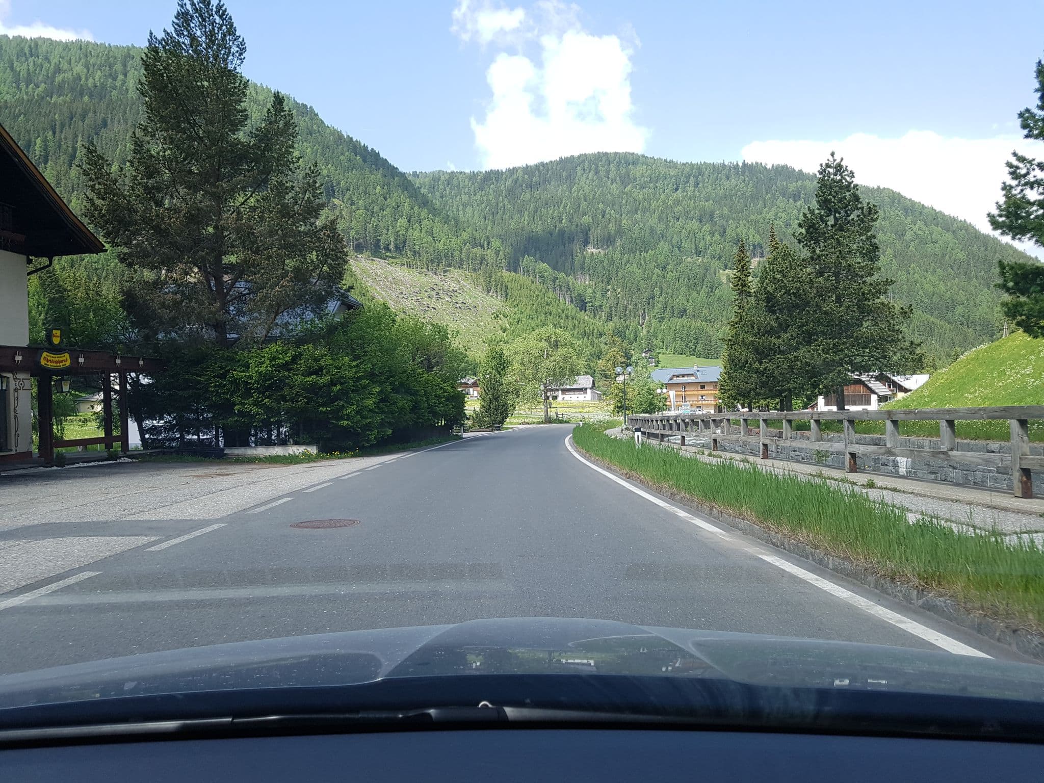 Street view near Gästehaus Christophorus, Unternberg — © schermy_at (CC BY-SA · Mapillary)
