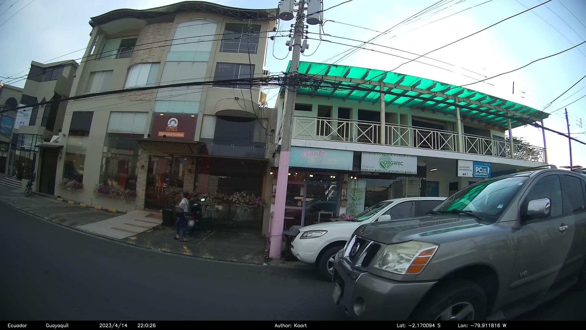 Street view near Corsecsa, Guayaquil