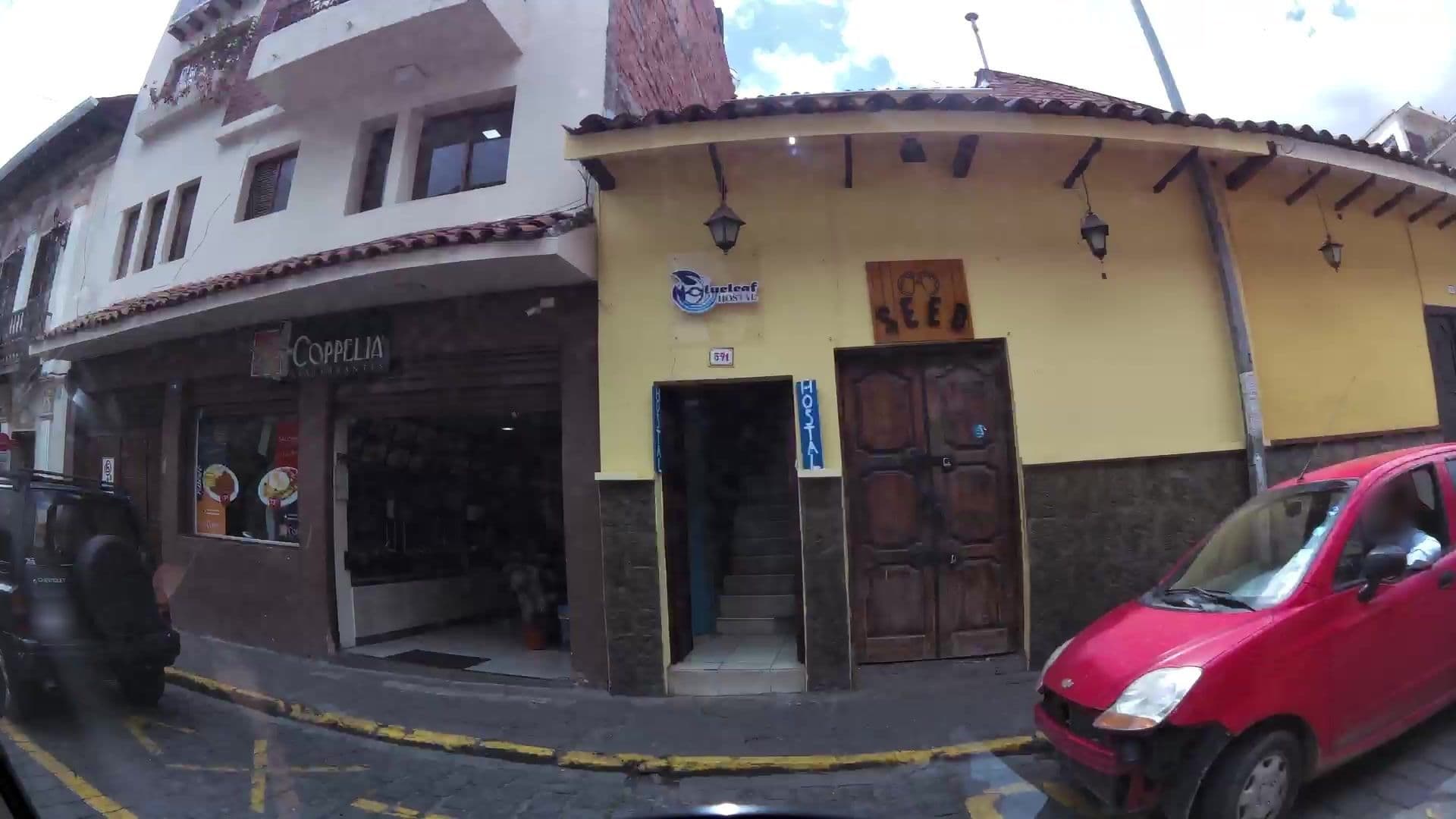Street view near Wild Inca Hostel, Cuenca
