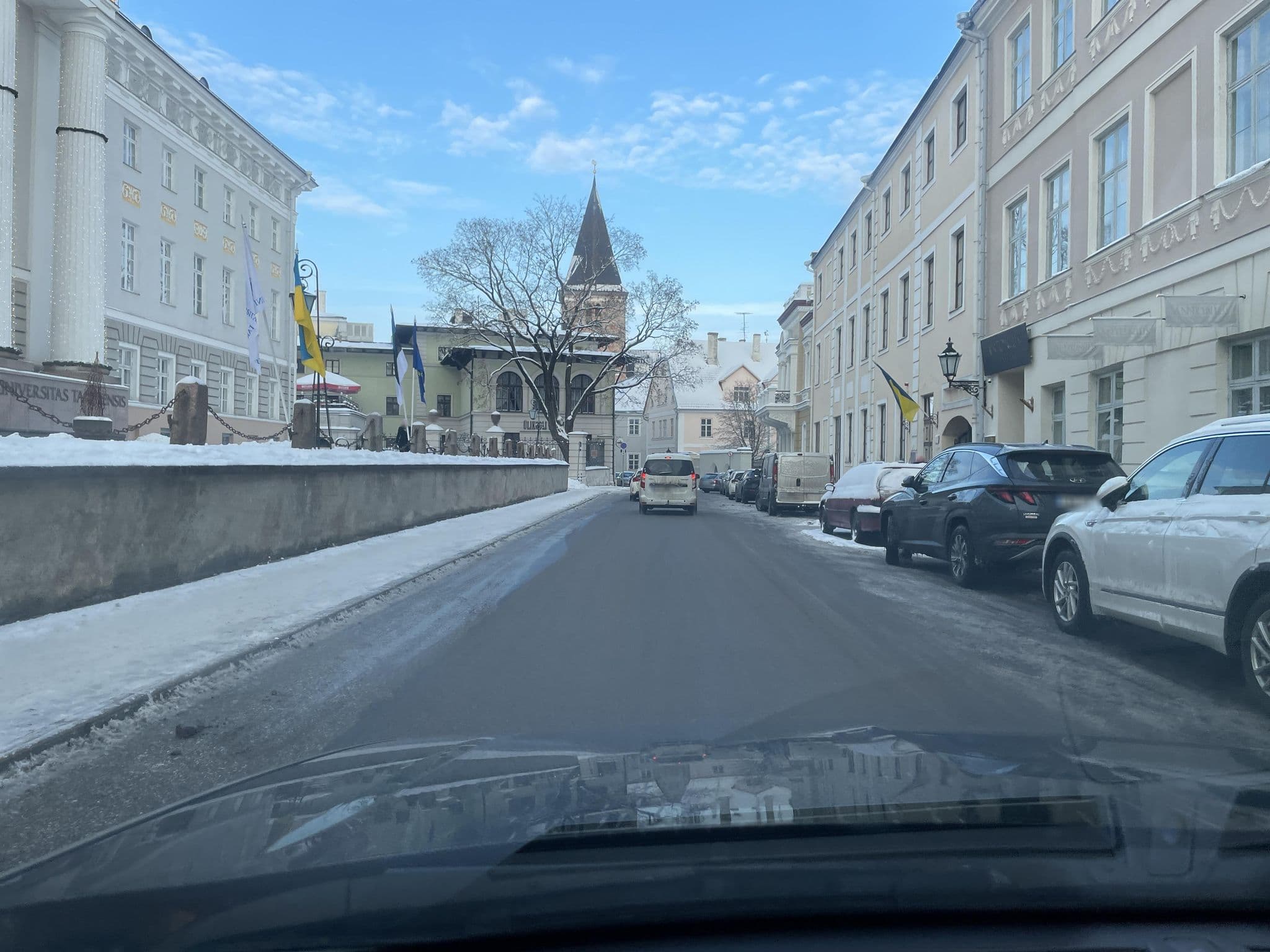 Street view near Antonius, Tartu — © marekontheroad (CC BY-SA · Mapillary)