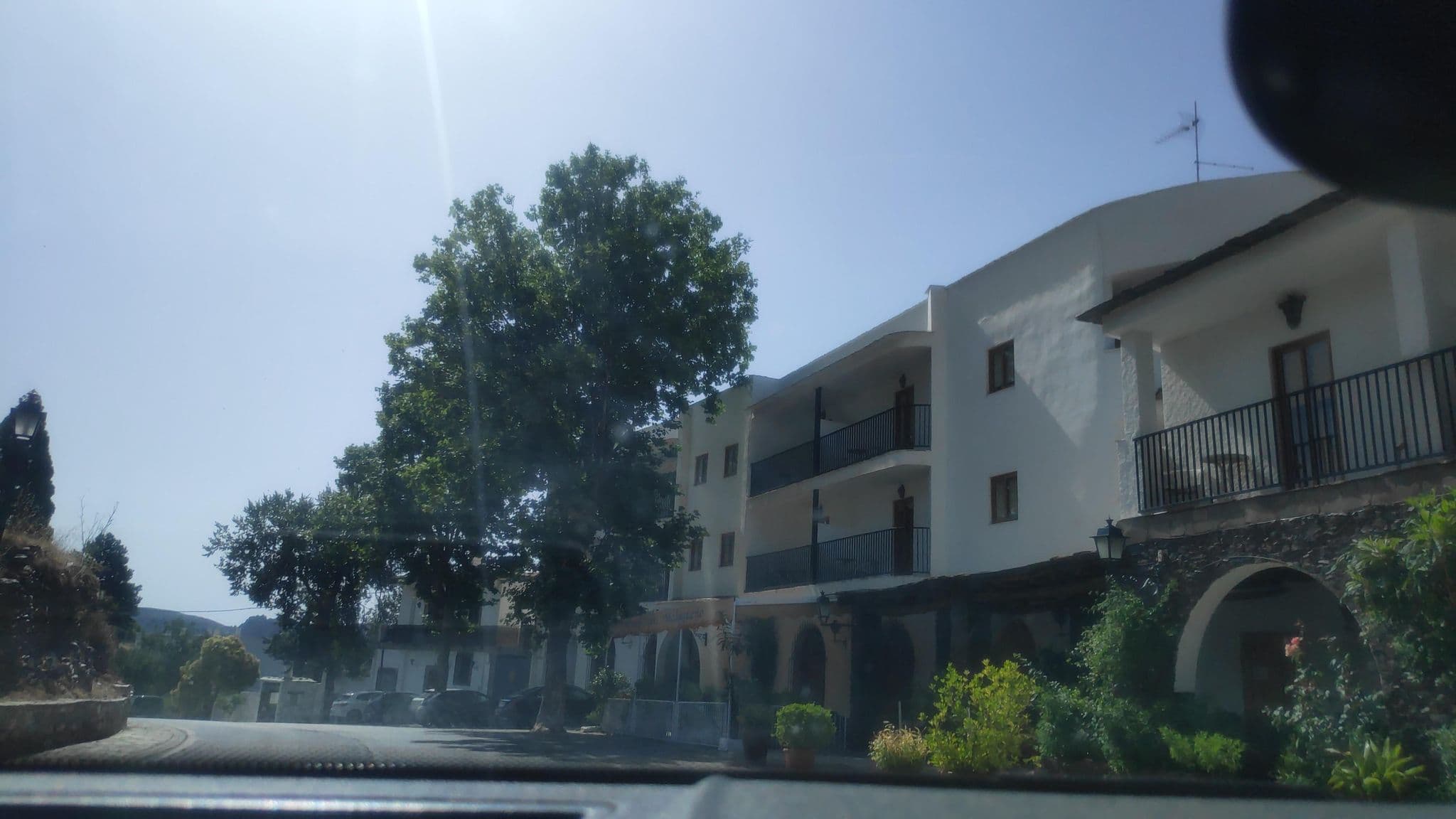 Street view near Hotel Nuevo Malagueño, Órgiva — © juasmita (CC BY-SA · Mapillary)