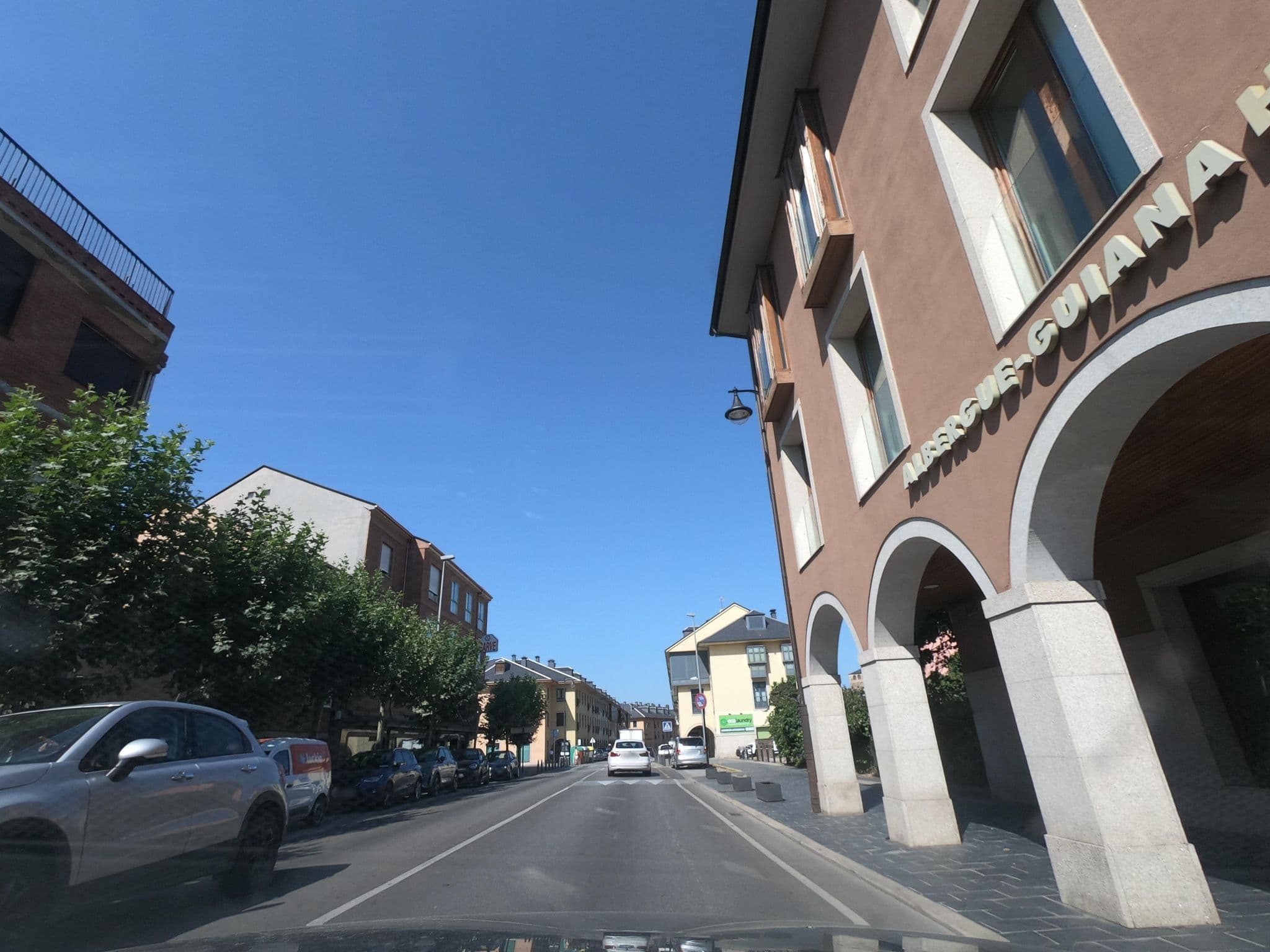 Street view near Albergue Guiana, Ponferrada — © filohipo (CC BY-SA · Mapillary)