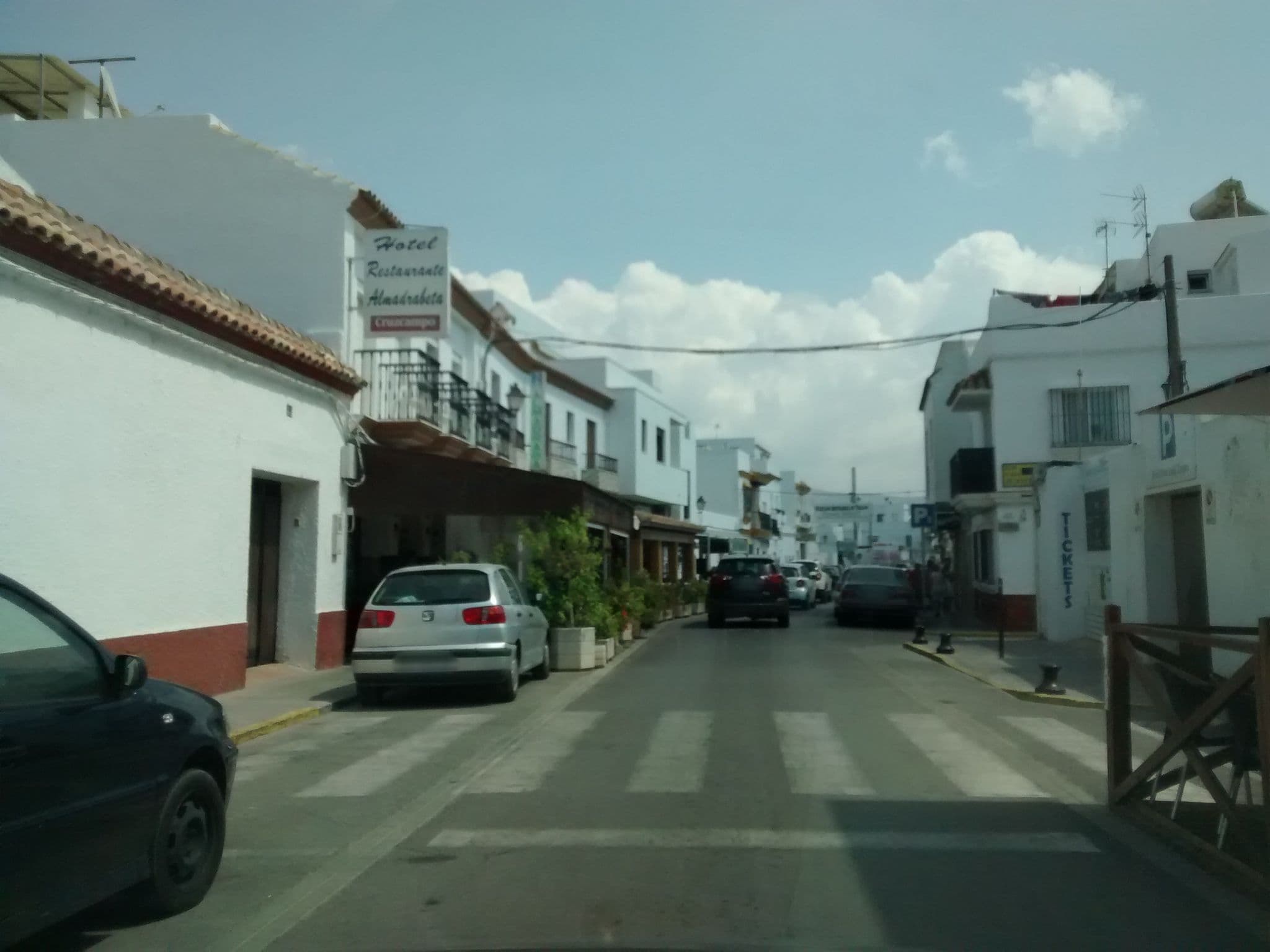 Street view near Almadraba, Zahara de los Atunes — © egofer (CC BY-SA · Mapillary)