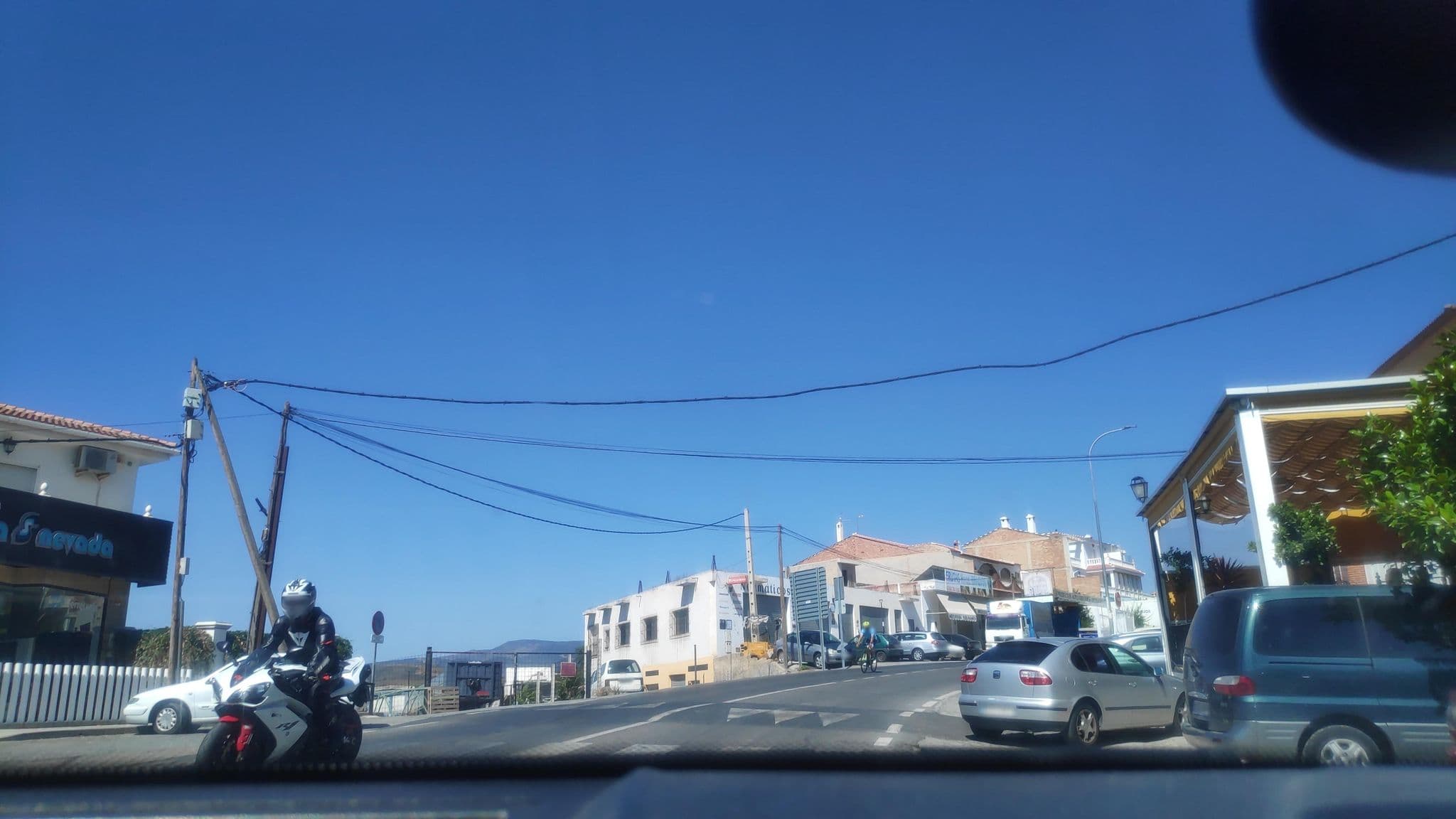 Street view near Hotel Puerta Nazarí, Órgiva — © juasmita (CC BY-SA · Mapillary)