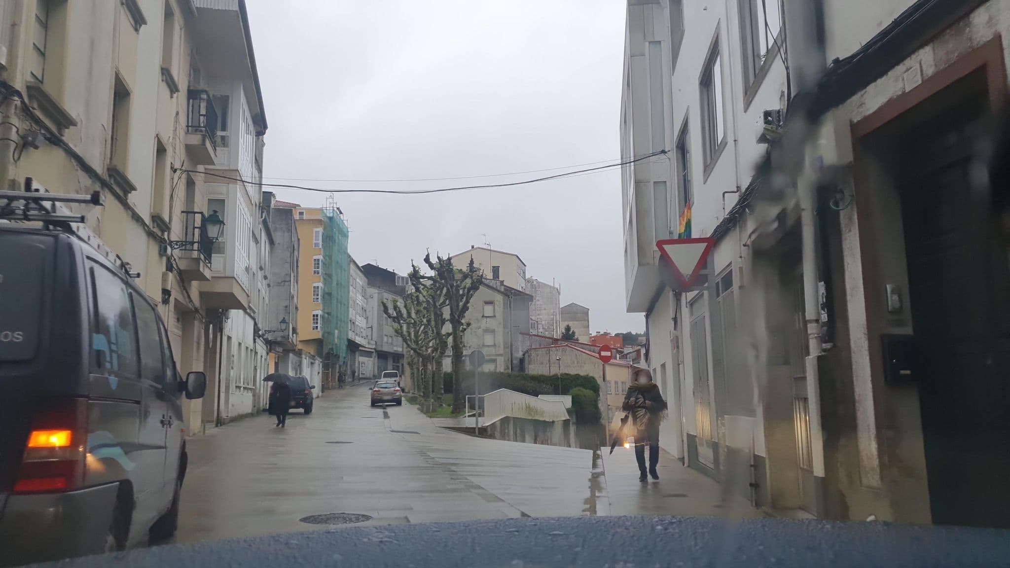 Street view near Seis Aldabas, Santiago de Compostela