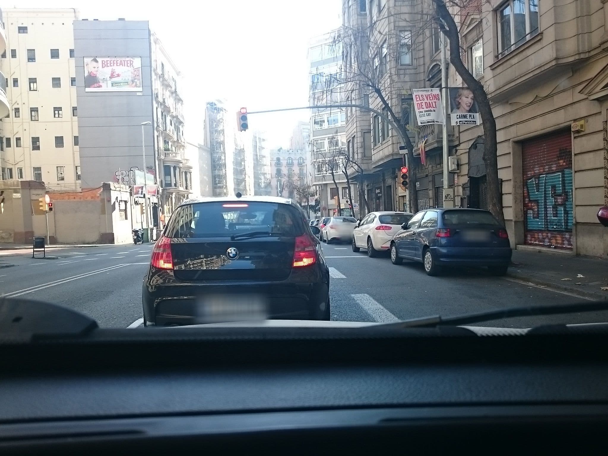 Street view near Aparthotel Silver, Gràcia — © bolosig (CC BY-SA · Mapillary)