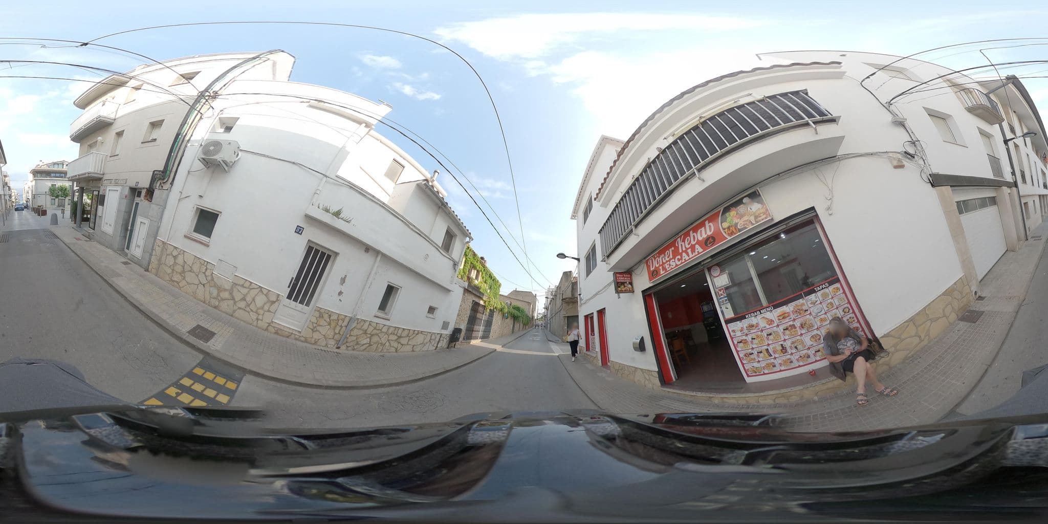 Street view near Pensió Torrent, l'Escala — © jlstanus (CC BY-SA · Mapillary)