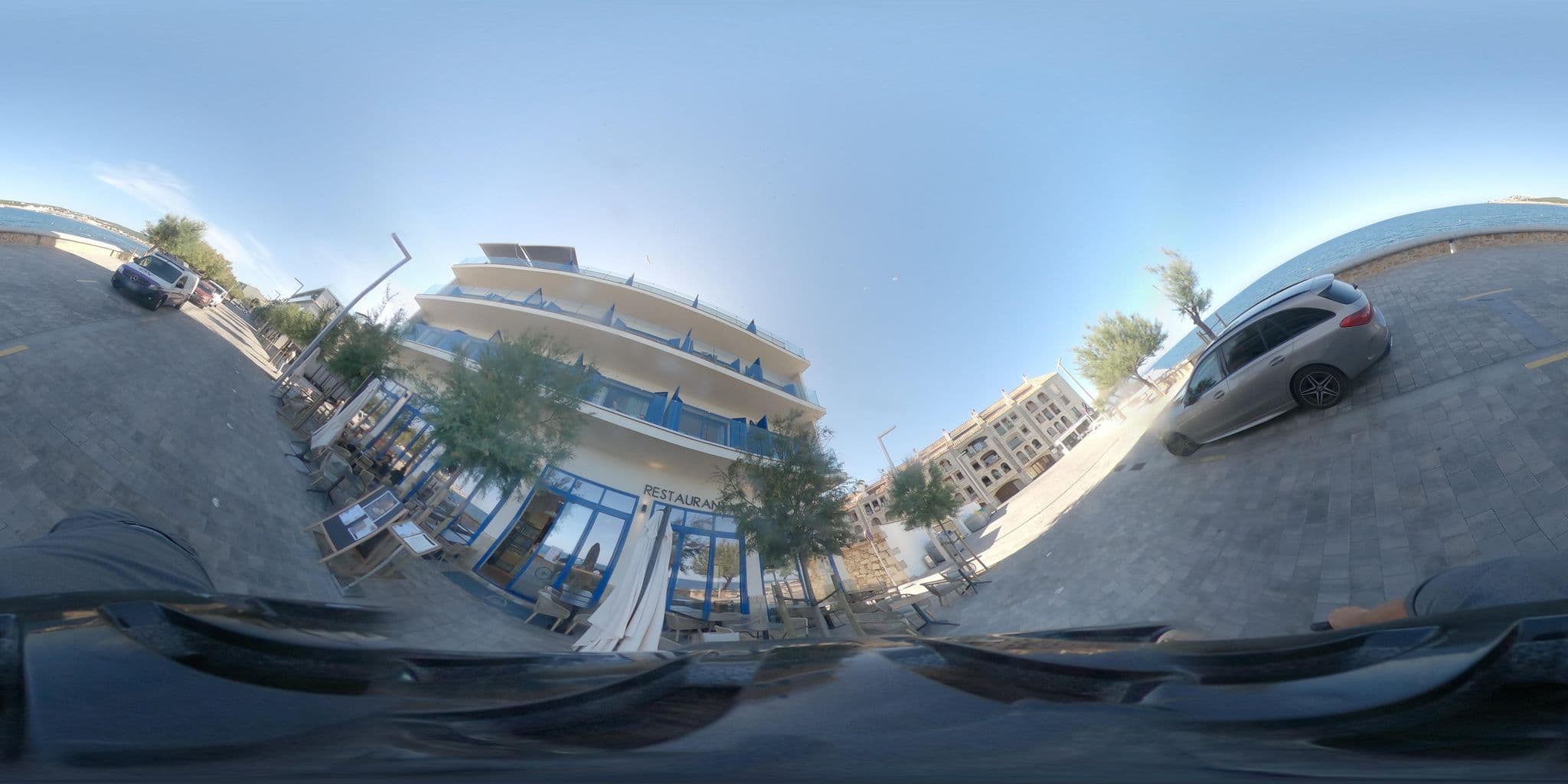 Street view near Hotel Voramar, l'Escala — © jlstanus (CC BY-SA · Mapillary)