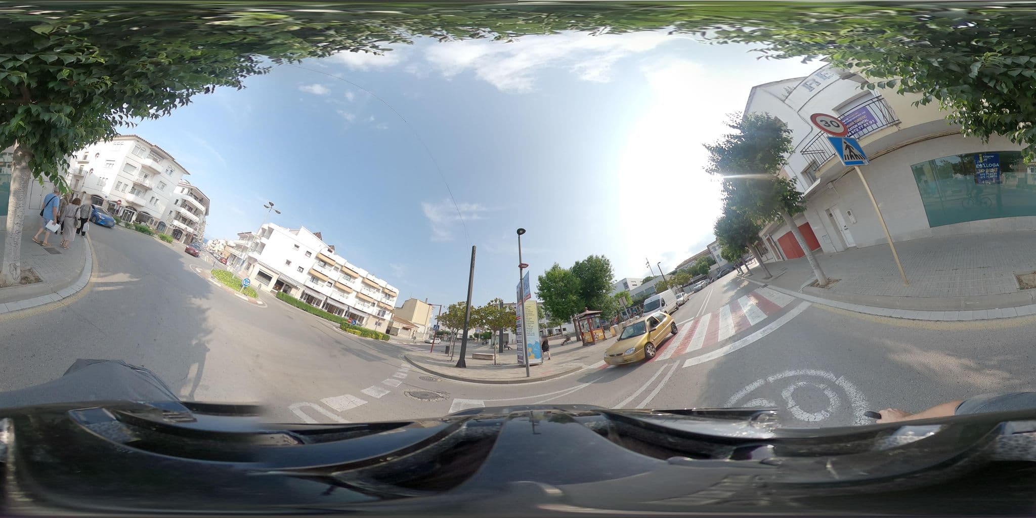 Street view near Hotel Can Català, l'Escala — © jlstanus (CC BY-SA · Mapillary)